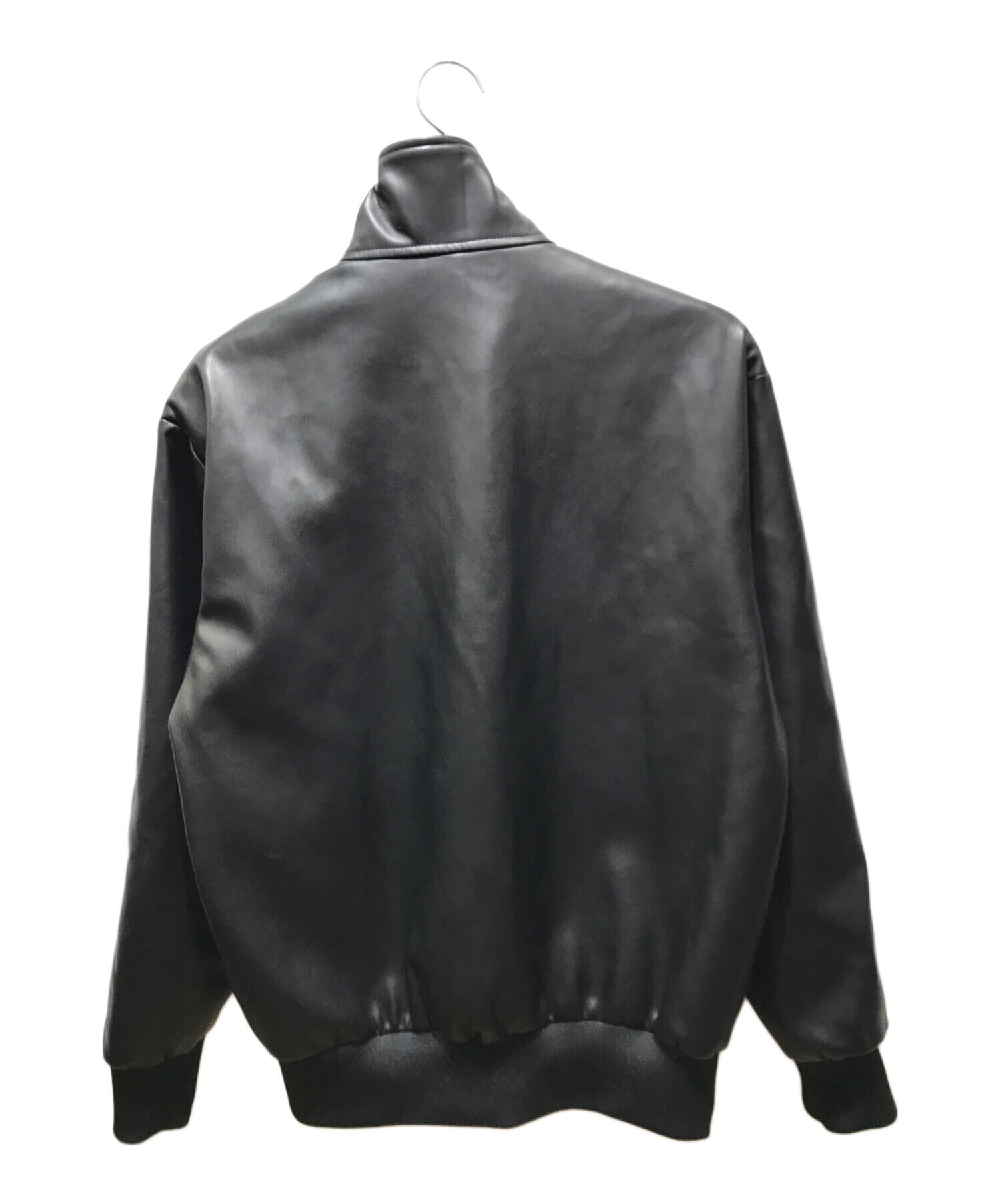 adidas フェイクレザージャケット Lサイズ adidas（アディダス）の