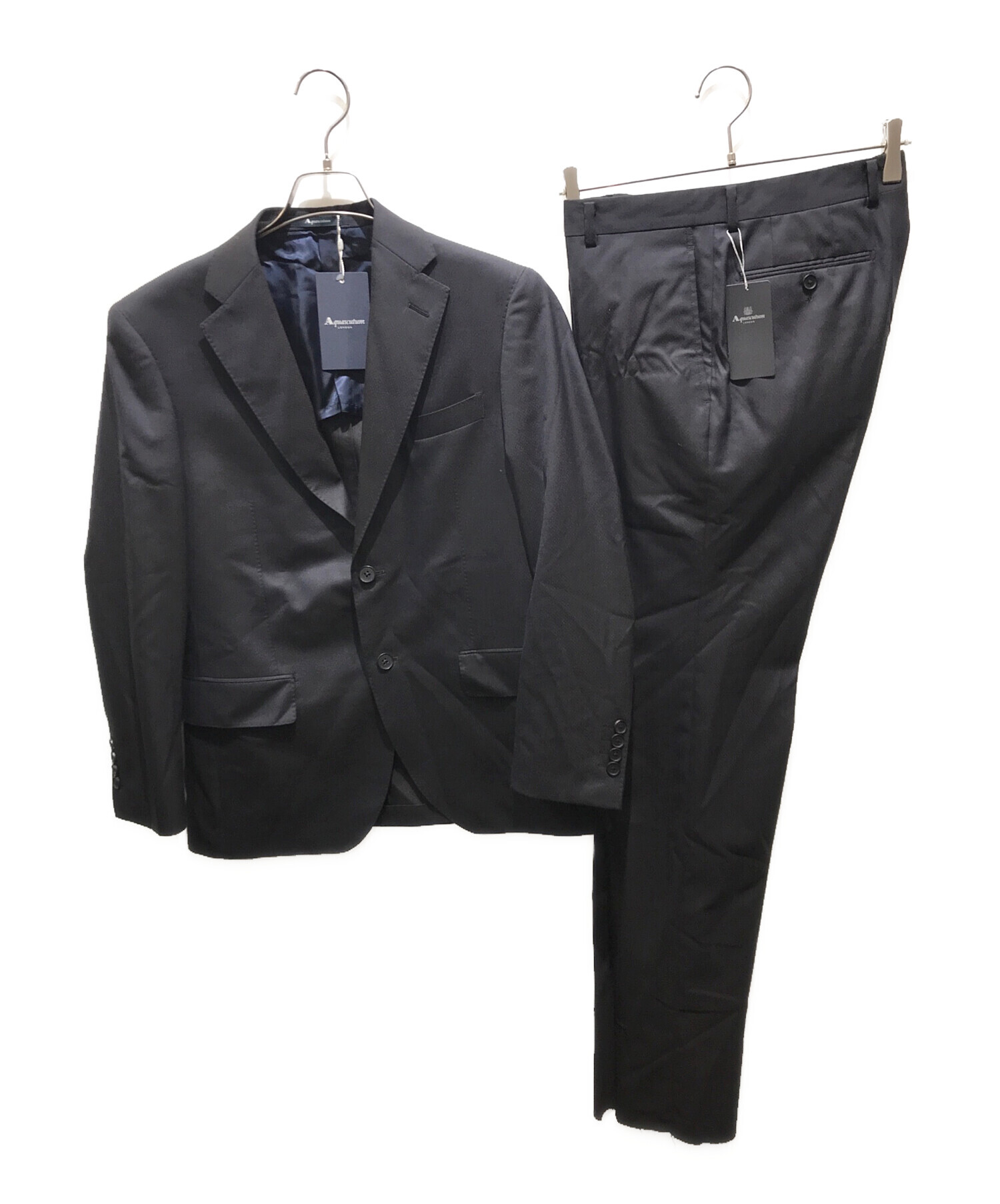 中古・古着通販】Aquascutum (アクアスキュータム) セットアップスーツ 