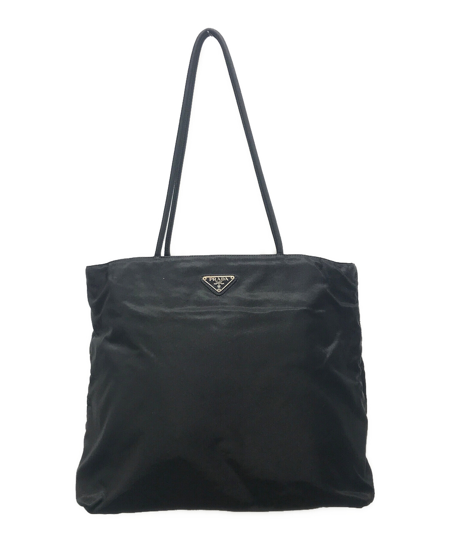 中古・古着通販】PRADA (プラダ) ナイロントートバッグ ブラック  