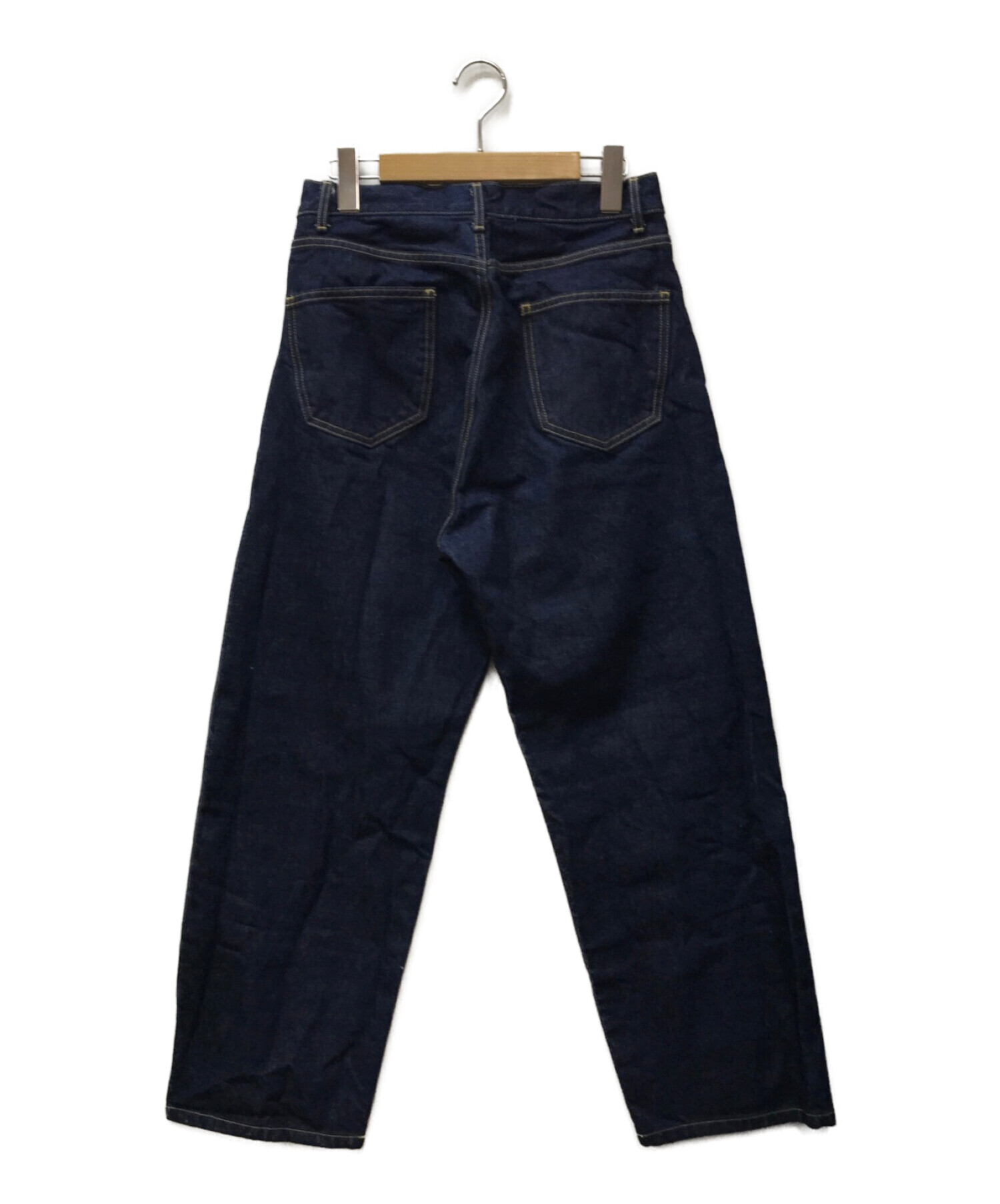 STEVEN ALAN (スティーブンアラン) 13.5oz DENIM 5P BAGGY TAPERED PANTS/デニムパンツ インディゴ  サイズ:S