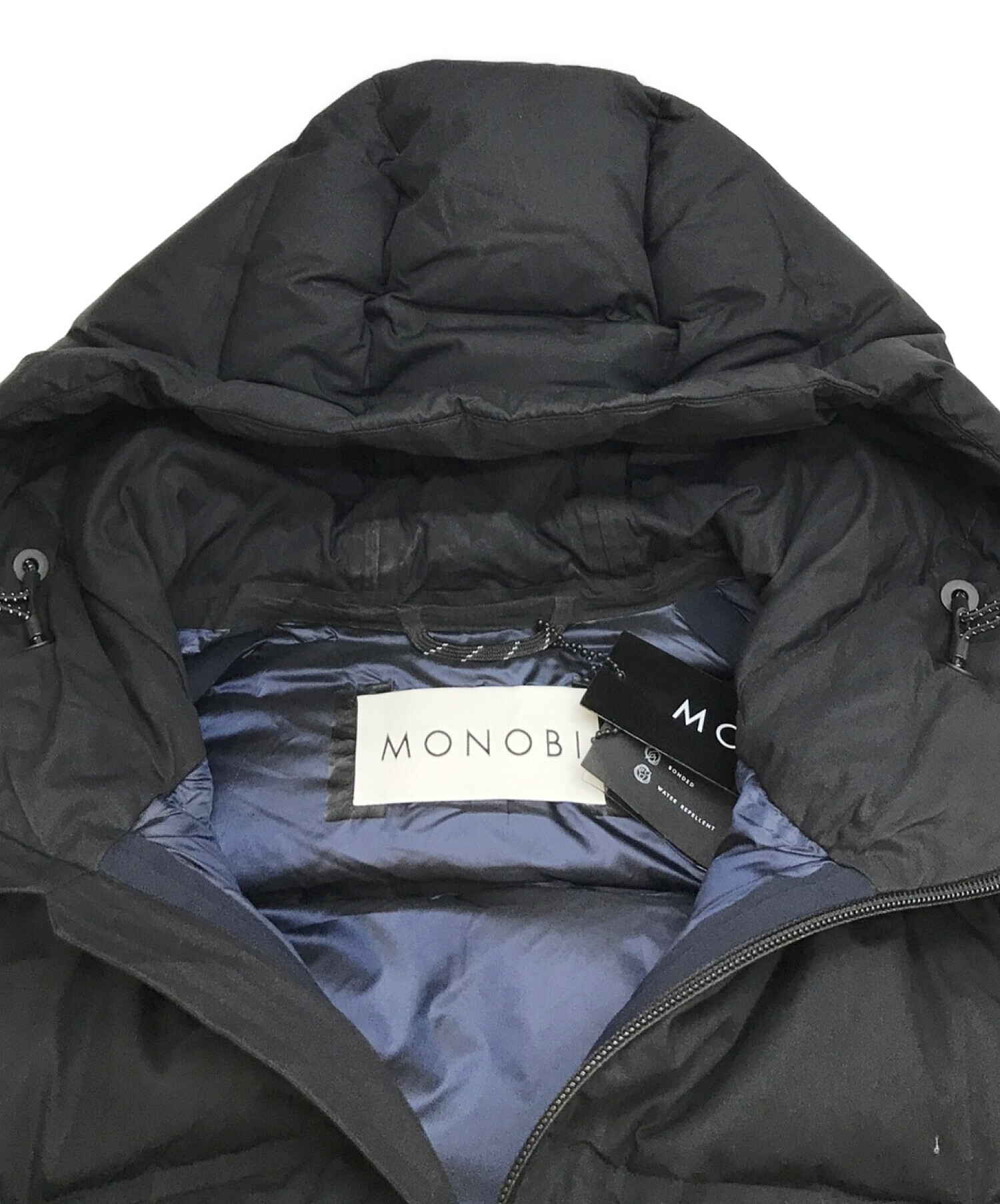 中古・古着通販】monobi (モノビ) DEFENSEダウンジャケット ブラック