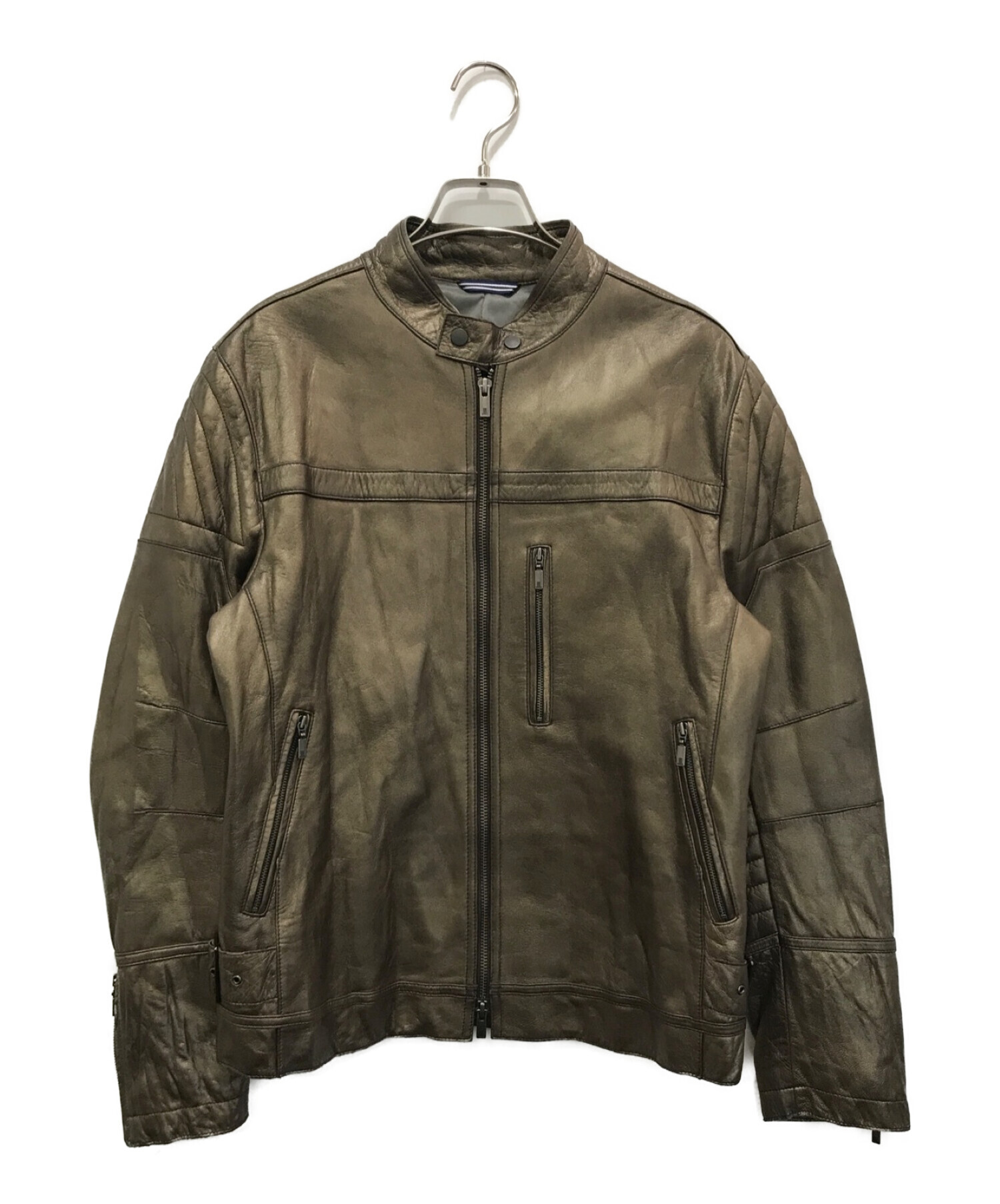 中古・古着通販】LANVIN en Bleu (ランバンオンブルー) ラムレザー 