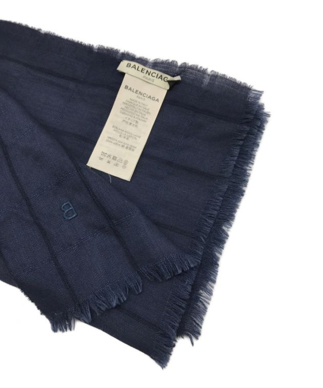中古・古着通販】BALENCIAGA (バレンシアガ) ウールシルクストール 