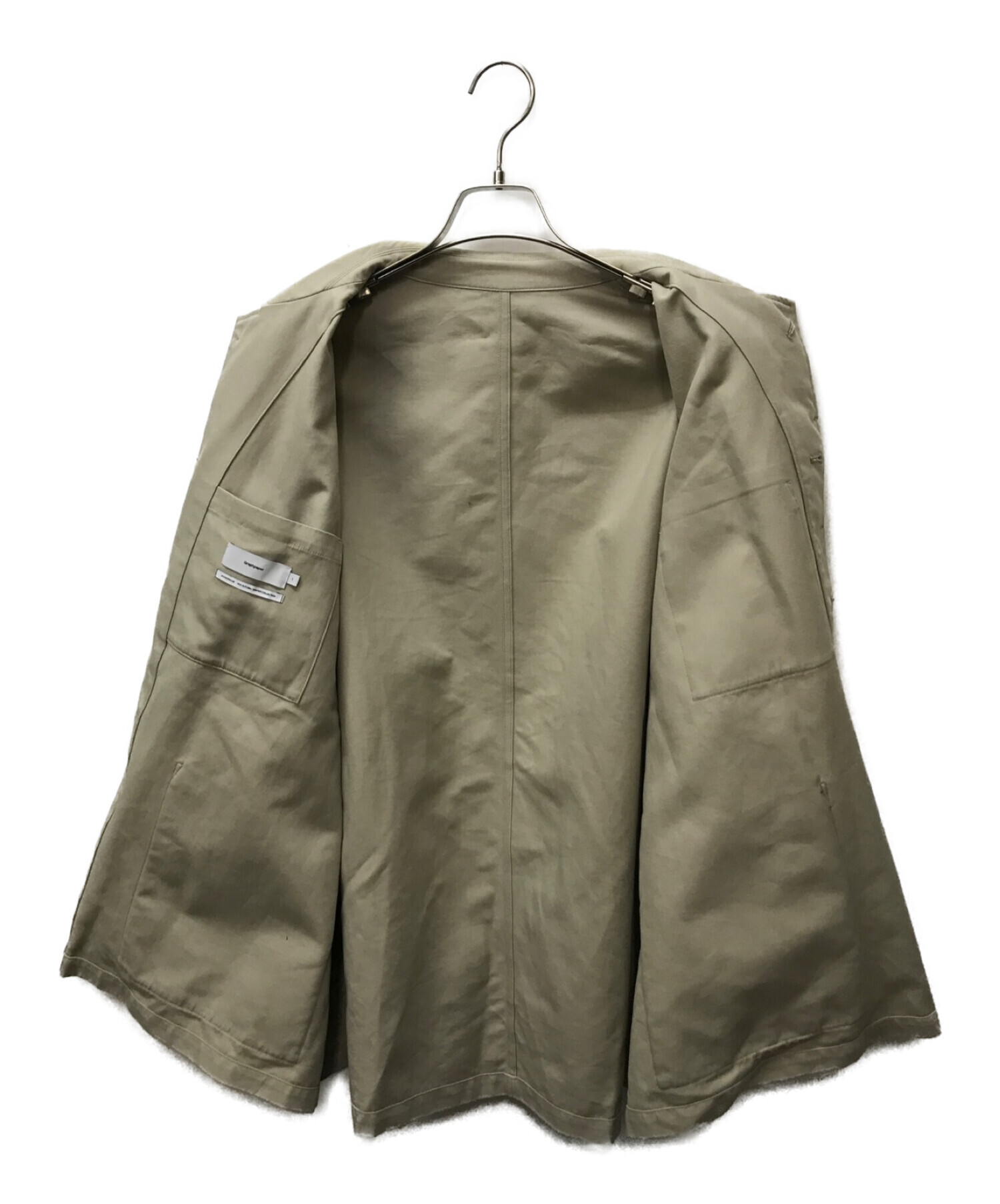 Graphpaper DOUBLE PLAIN WEAVE JACKET