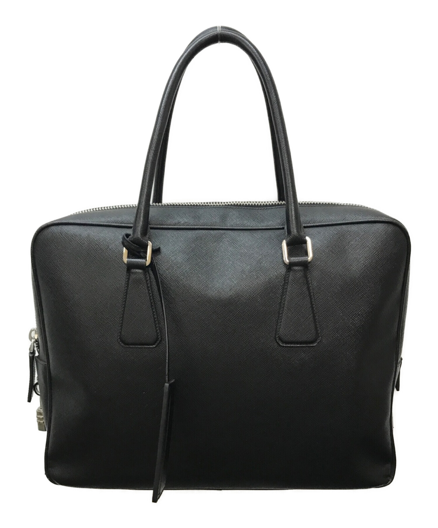 中古・古着通販】PRADA (プラダ) サフィアーノレザー トートバッグ 