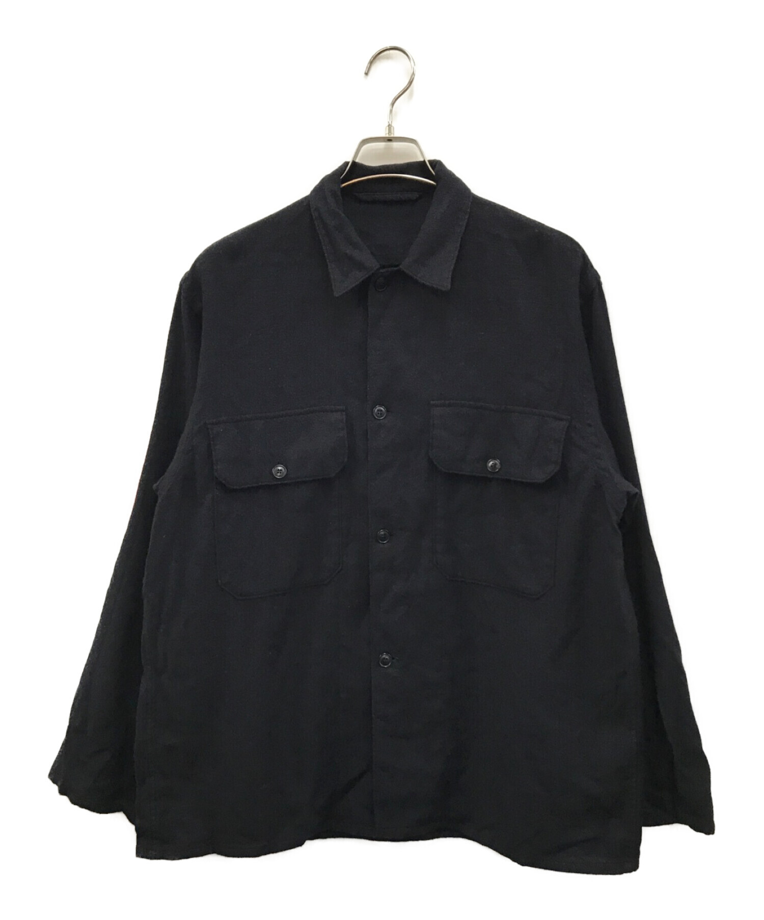 【19ss】comoli シャツ ブラック サイズ 1 【完売品】black