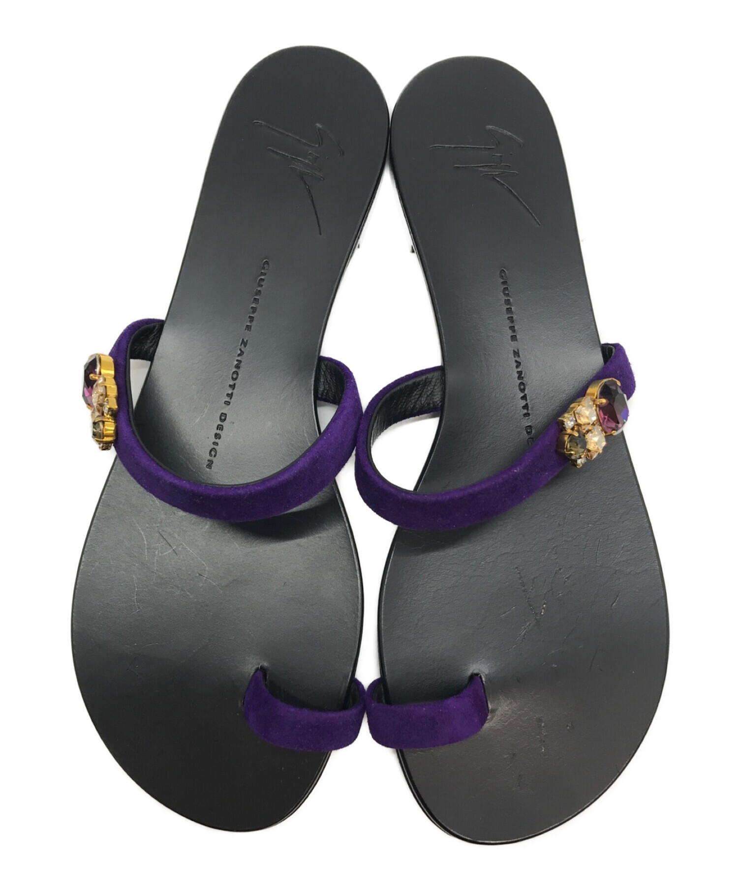 GIUSEPPE ZANOTTI ジュゼッペ・ザノッティ サンダル ビジュー