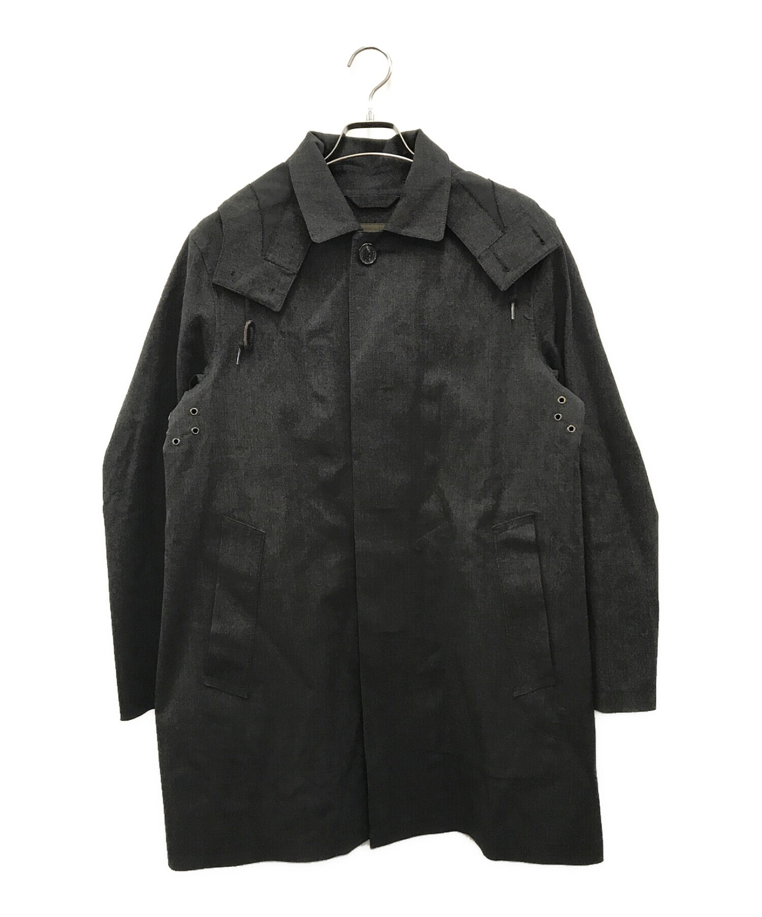 中古・古着通販】MACKINTOSH (マッキントッシュ) フーデッドゴム引き 