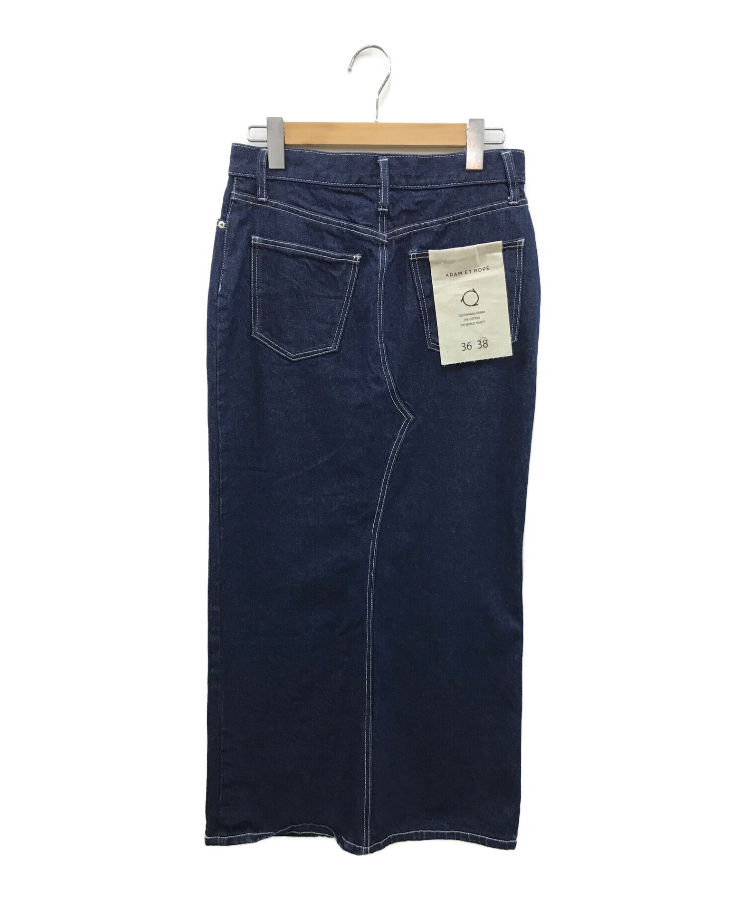 中古・古着通販】Adam et Rope (アダムエロペ) デニムスカート  