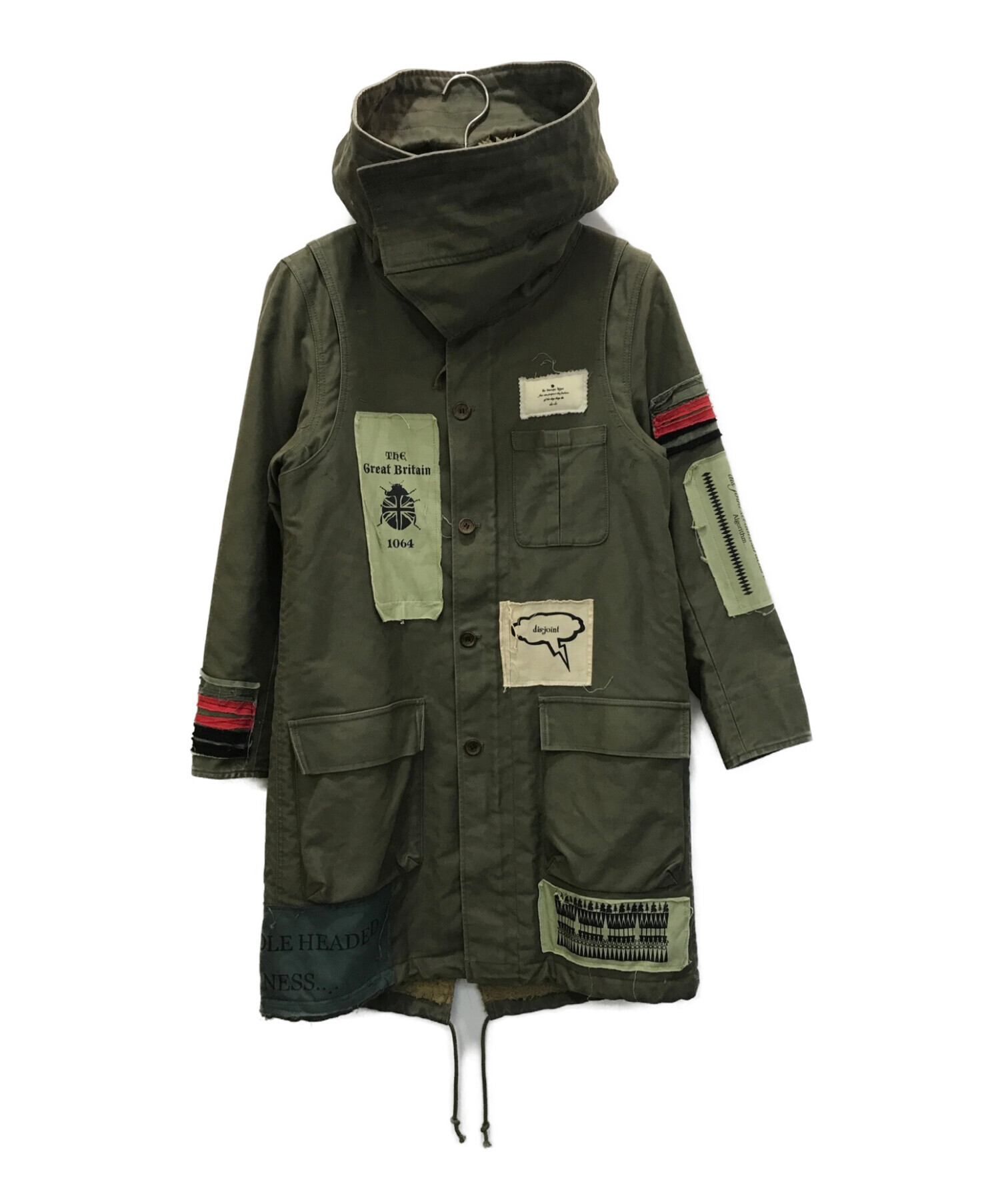 And A × dole-project ボア モッズコート rebirth