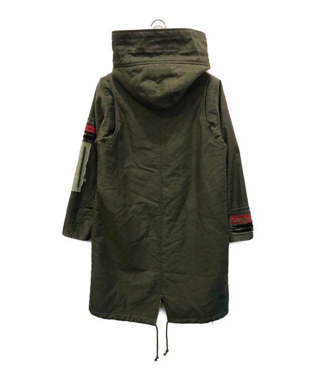 And A × dole-project ボア モッズコート rebirth