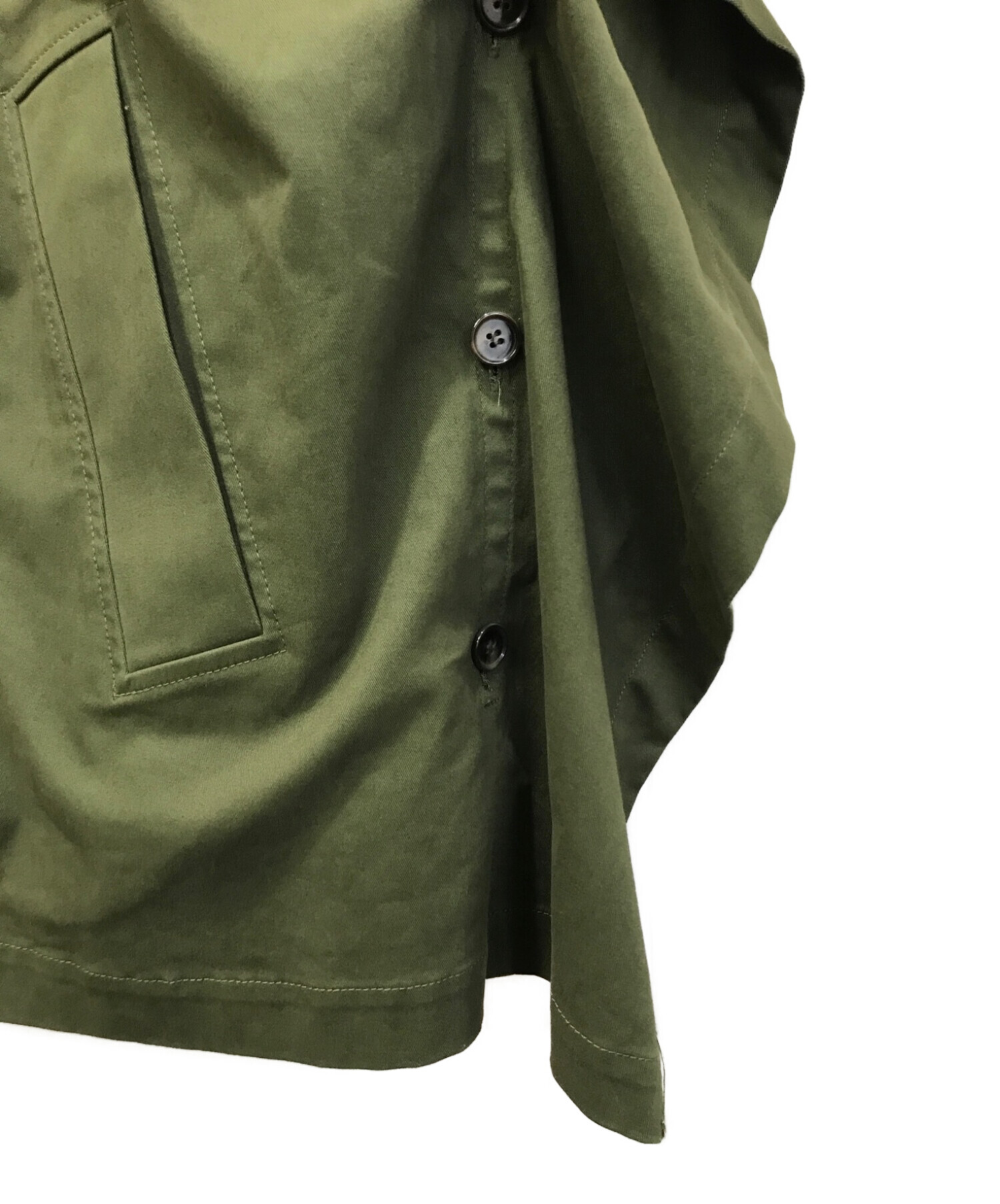 9/9限定価格　clane 2way military jacketレディース