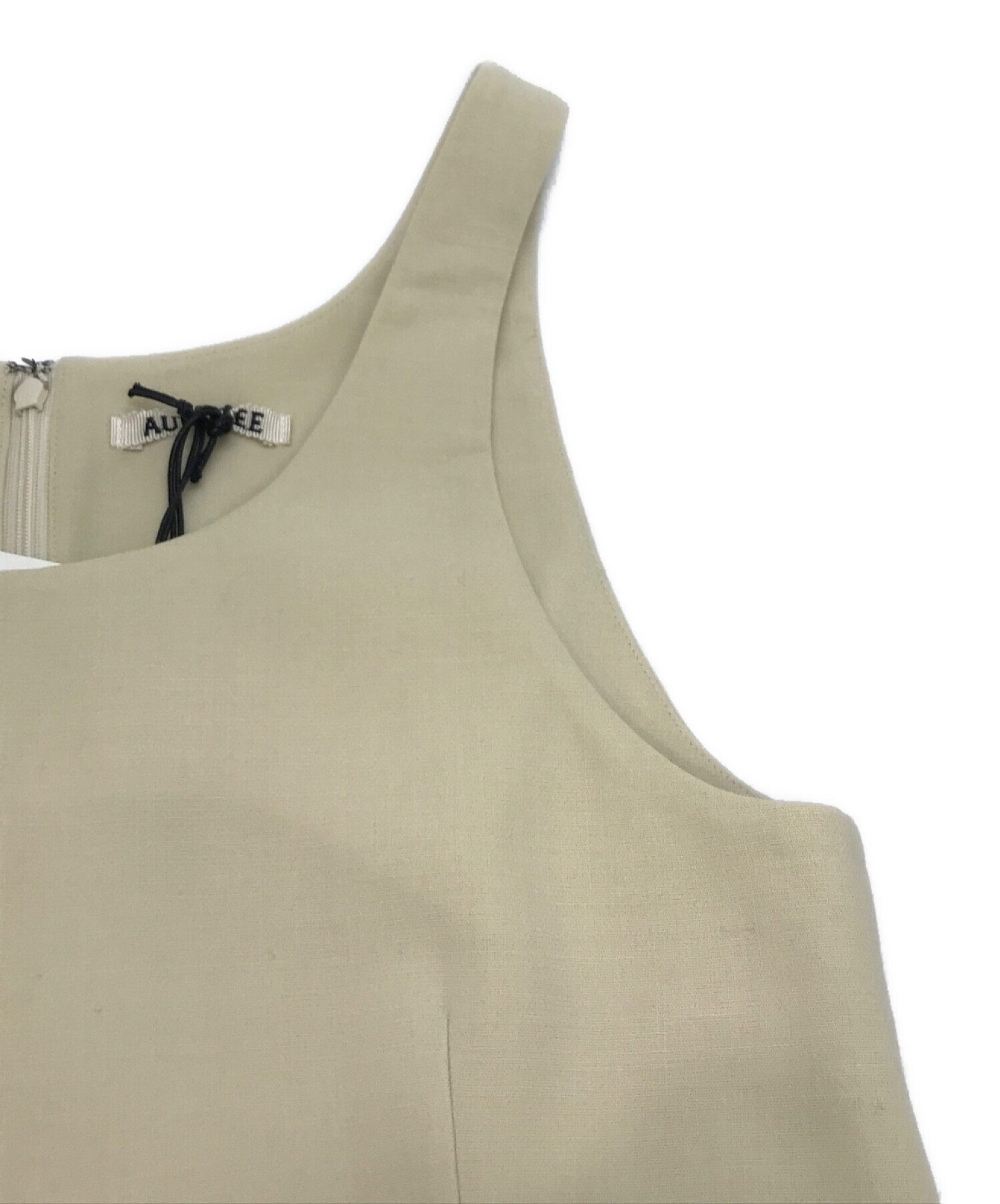 auralee TENSEWOOL DOUBLE CLOTH 振る ONEPIECE