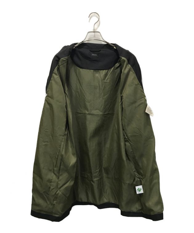 中古・古着通販】DIESEL (ディーゼル) Teflon ナイロンコート ブラック 