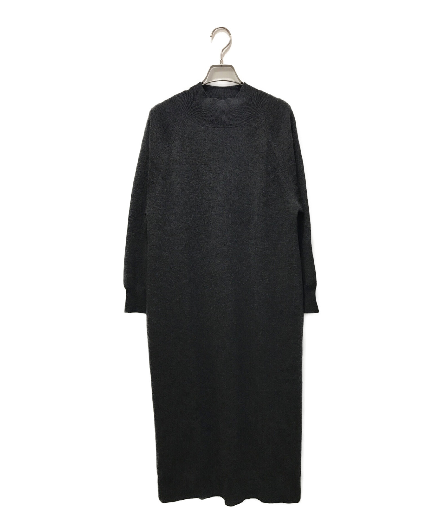 中古・古着通販】ANAYI (アナイ) ニット 梳毛ハイネックIライン  