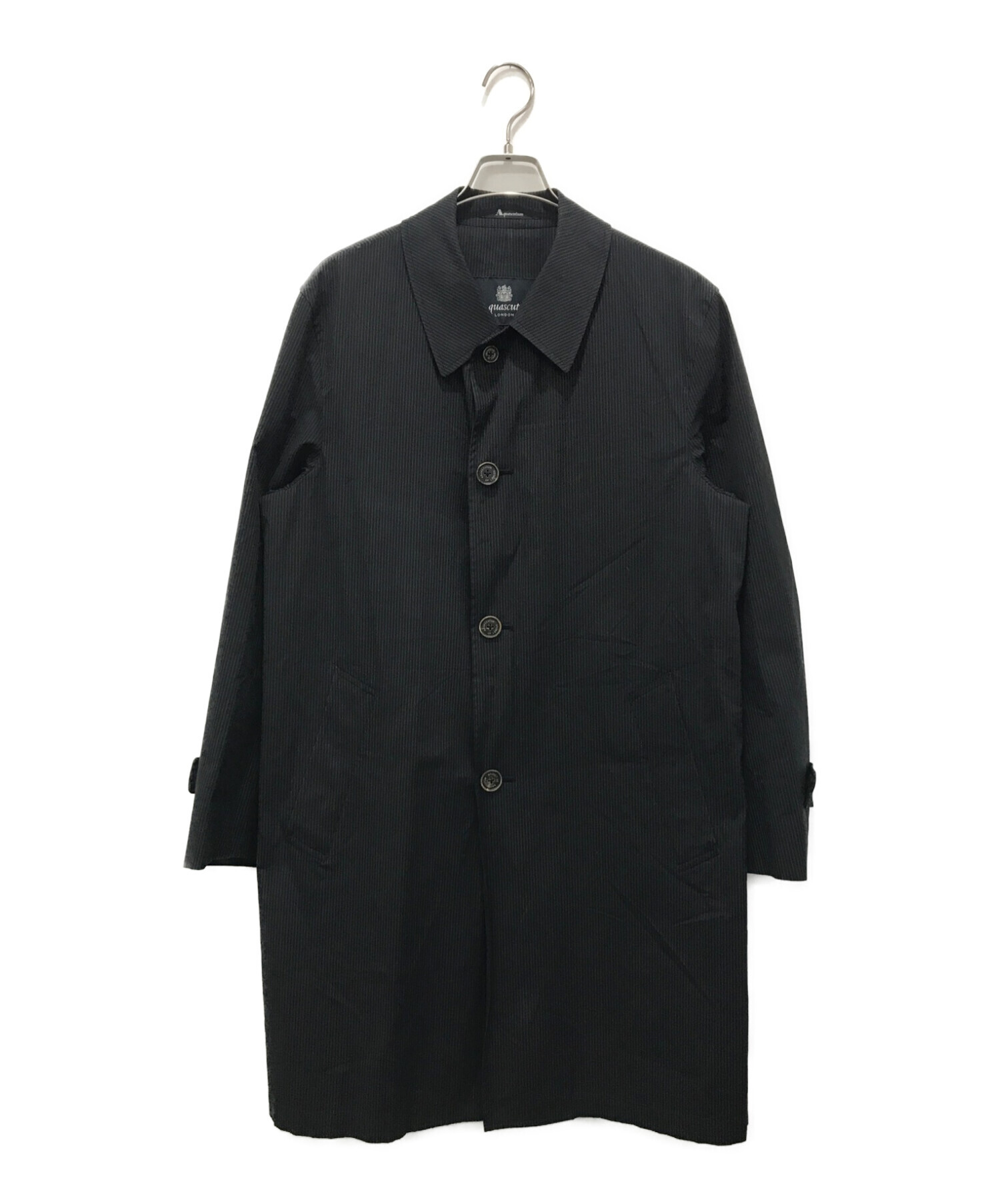 中古・古着通販】Aquascutum (アクアスキュータム) ステンカラーコート 