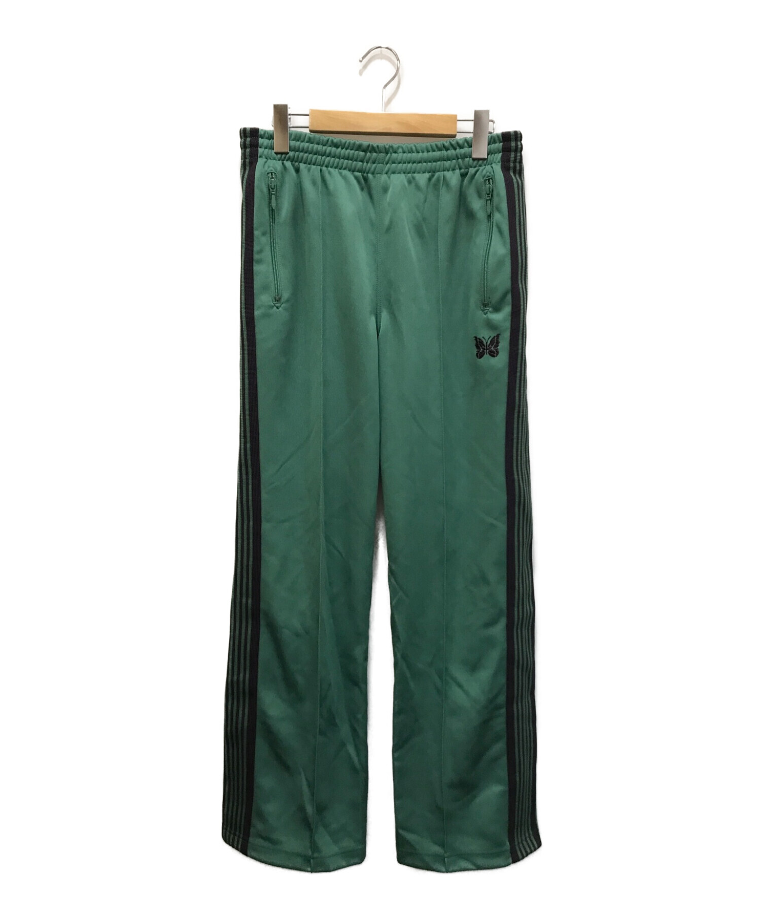 中古・古着通販】Needles (ニードルス) トラックパンツ グリーン 