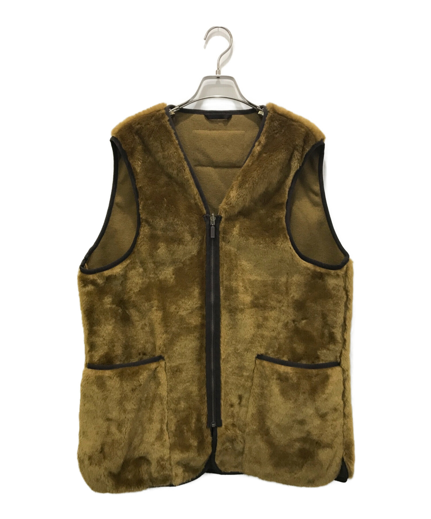 中古・古着通販】Barbour (バブアー) ライナーファーベスト ブラウン 