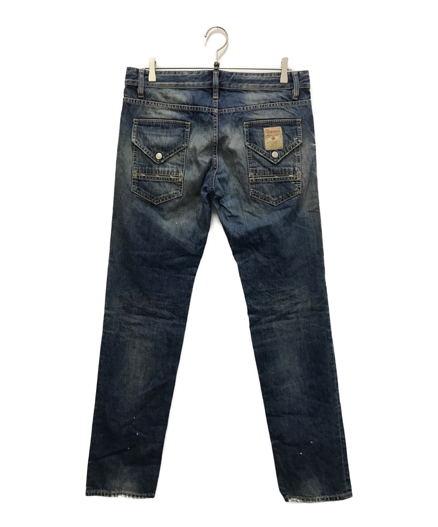 中古・古着通販】DSQUARED2 (ディースクエアード) ダメージ加工デニム  