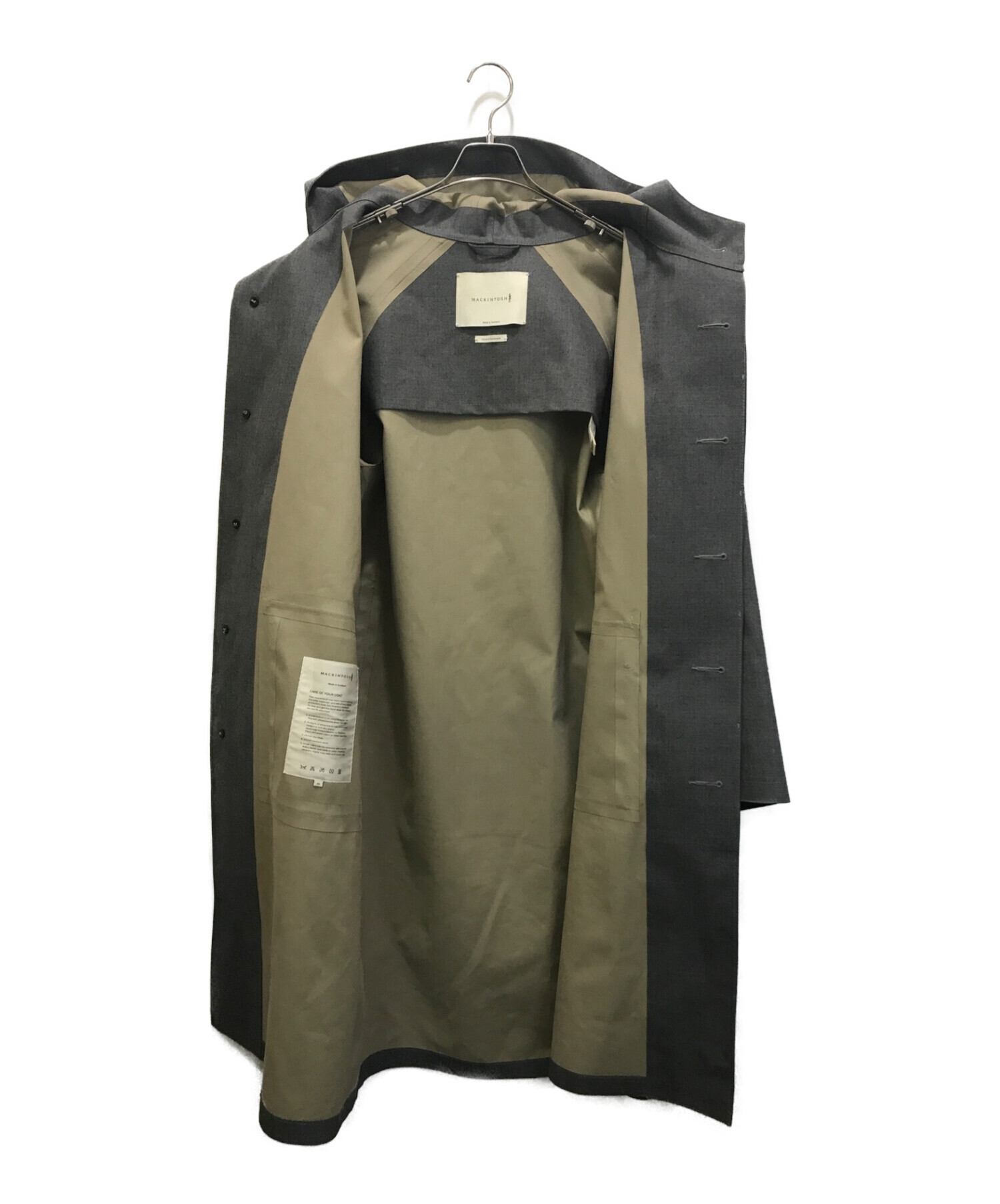 中古・古着通販】MACKINTOSH (マッキントッシュ) ゴム引きウール 