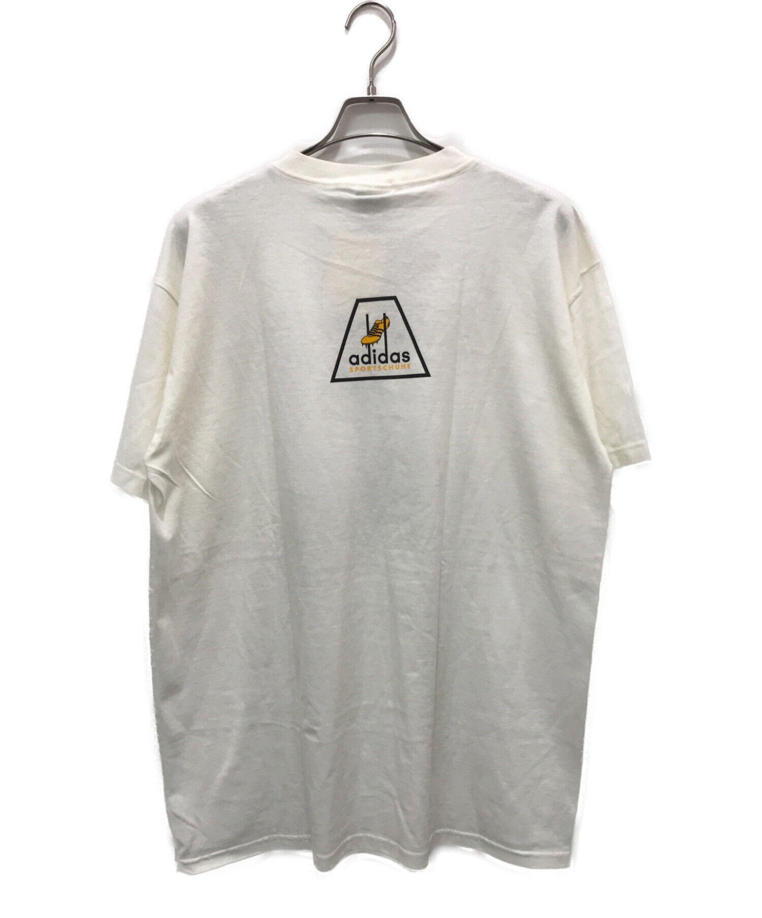 adidas (アディダス) 90’SプリントTシャツ ホワイト サイズ:L