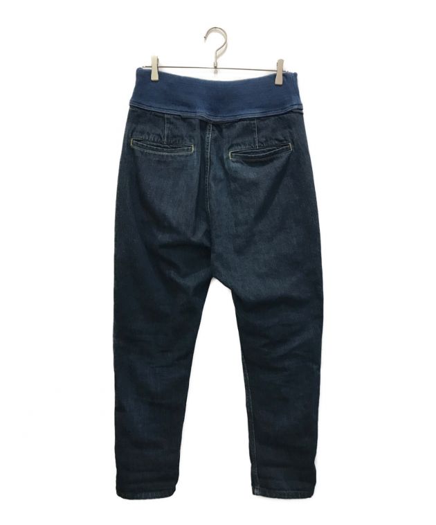 美品 KAPITAL インディゴ デニム ヌーベル サルエル パンツ 4 XL 美品 KAPITAL インディゴ デニム ヌーベル サルエル パンツ 4 XL