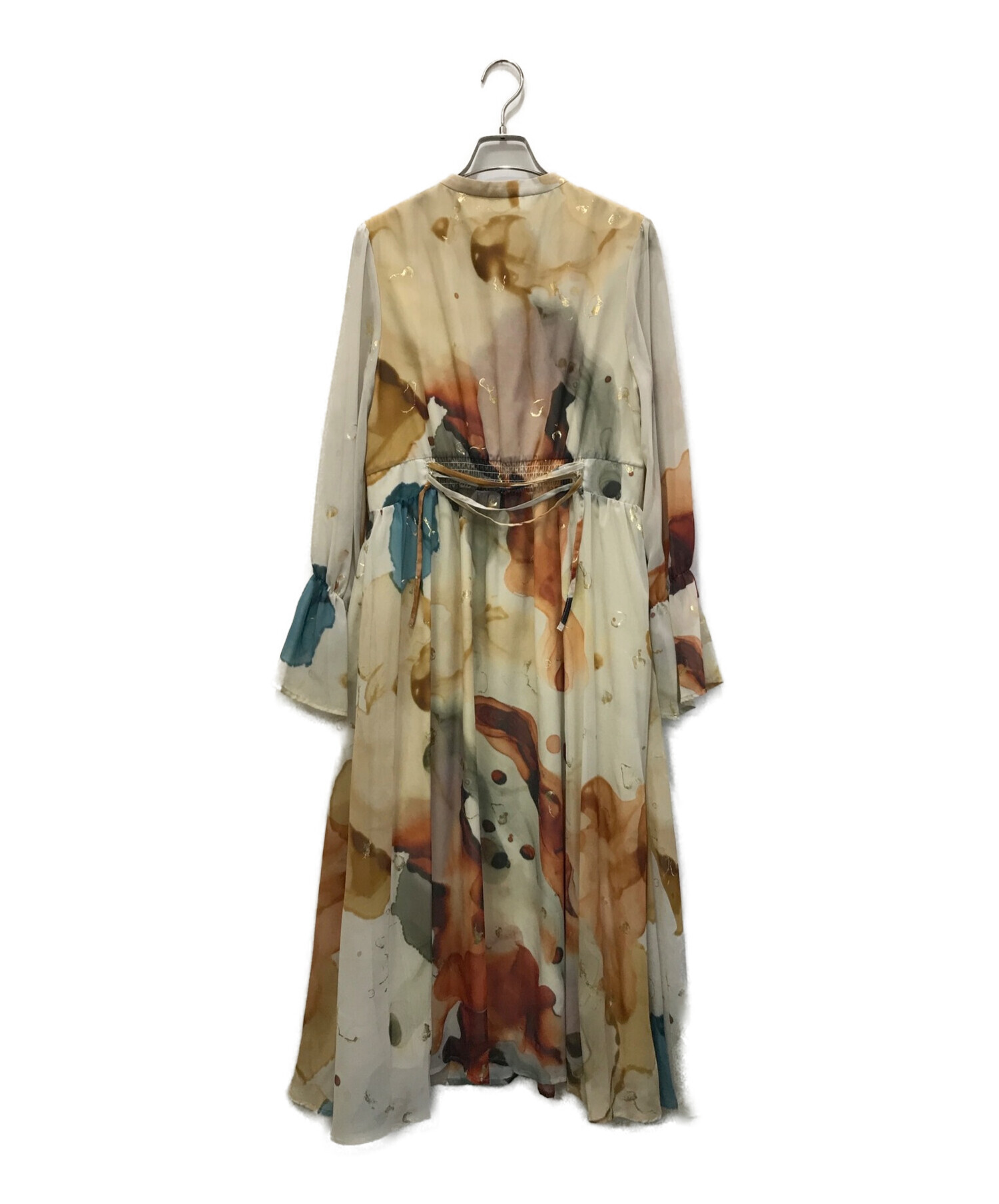 中古・古着通販】AMERI (アメリ) UNDRESSED AMELIA INK ART DRESS  