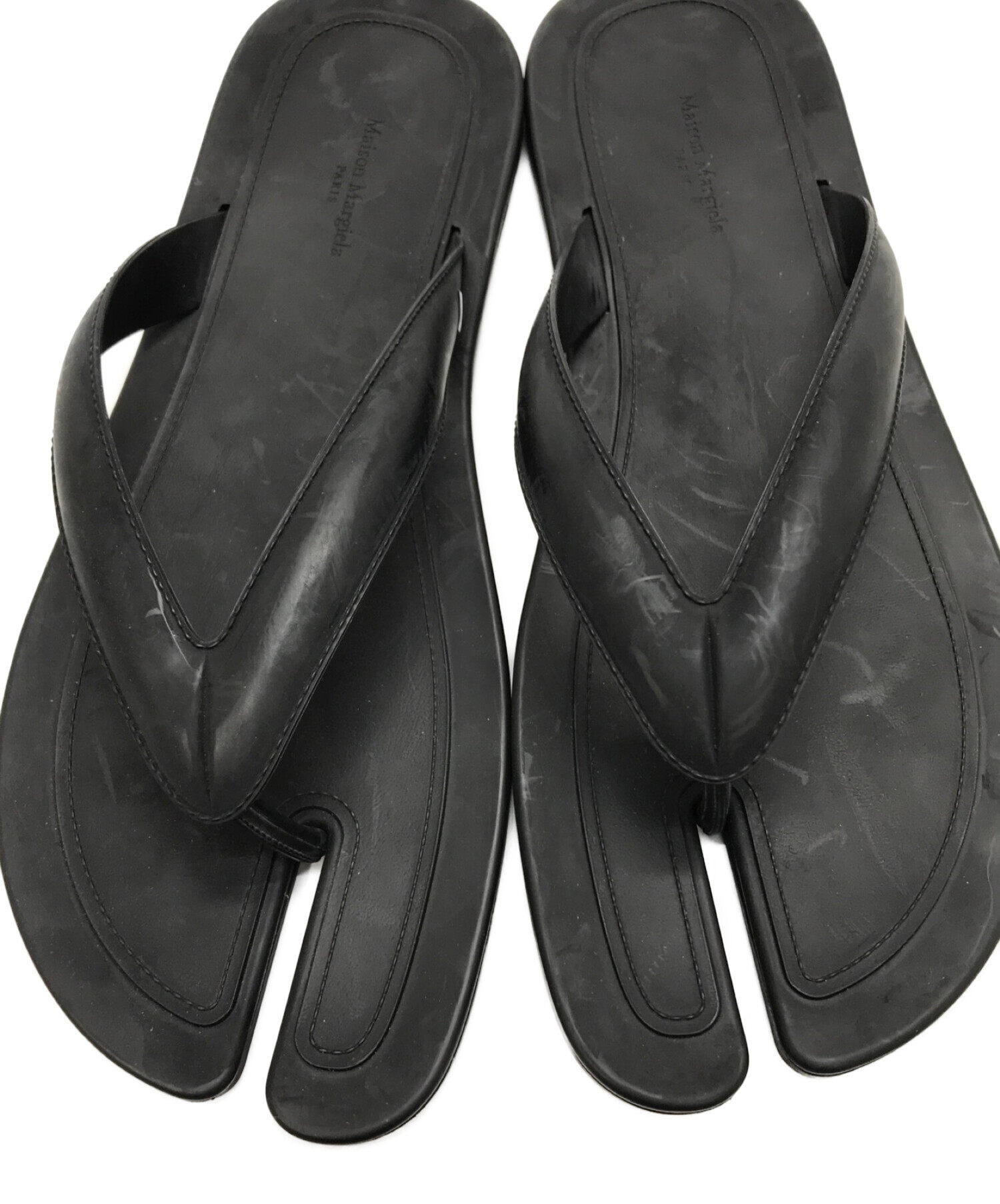 Maison Margiela ブラック トングサンダル 41 楽天市場】MAISON