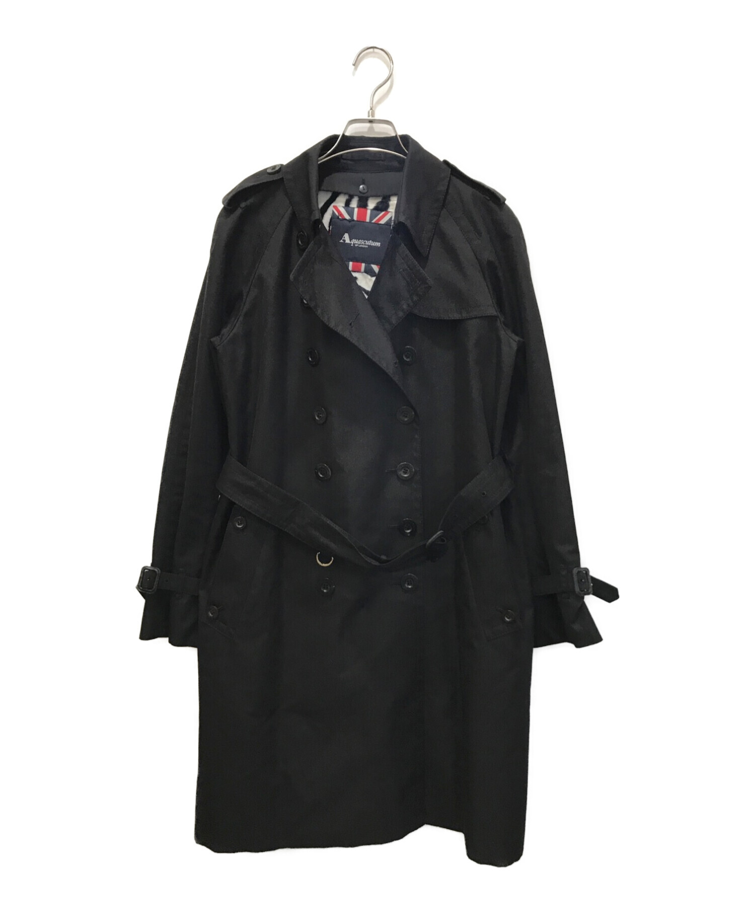 中古・古着通販】Aquascutum (アクアスキュータム) ゼブラ柄ライナー付 
