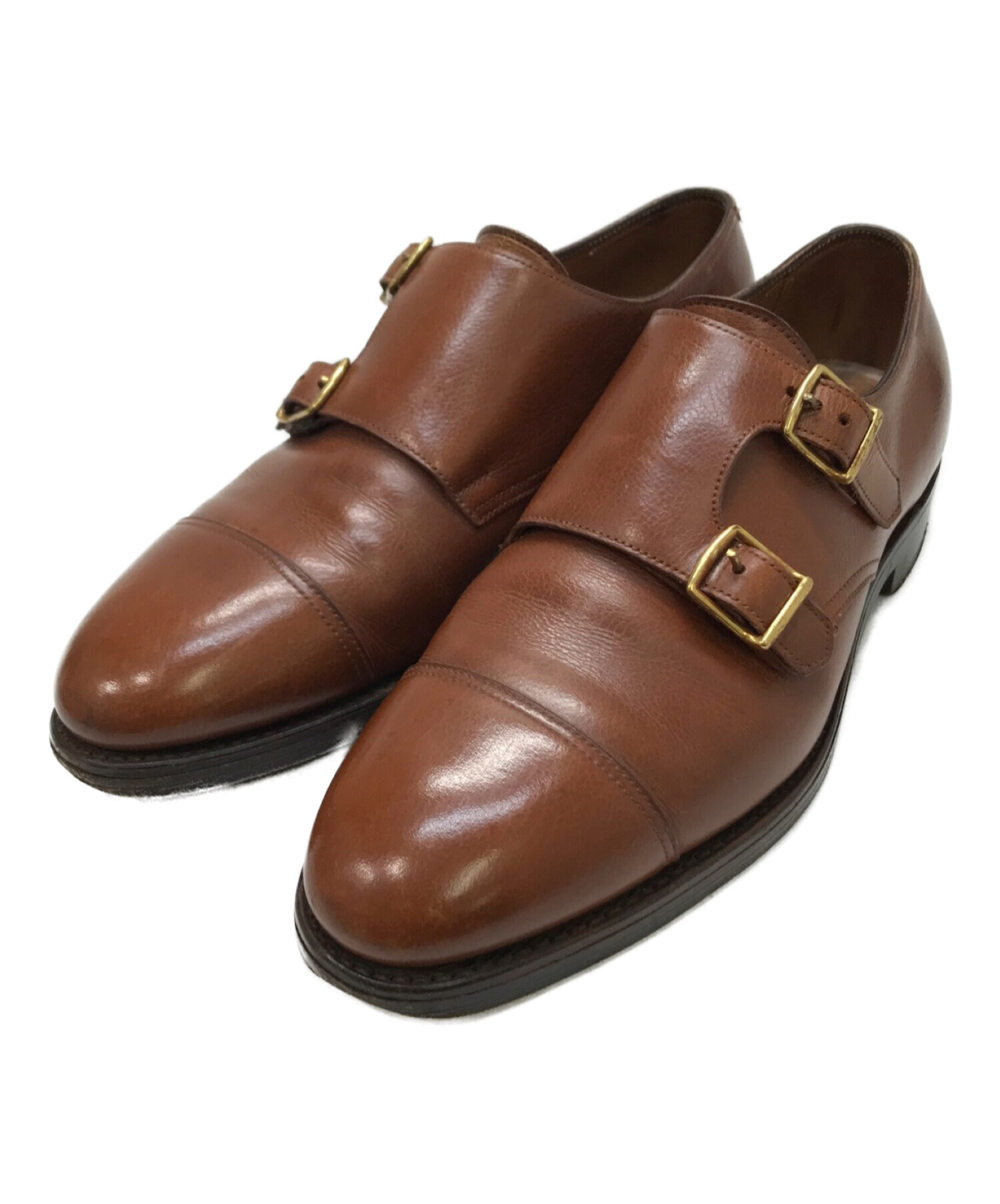 中古・古着通販】JOHN LOBB (ジョンロブ) ダブルモンクストラップ 