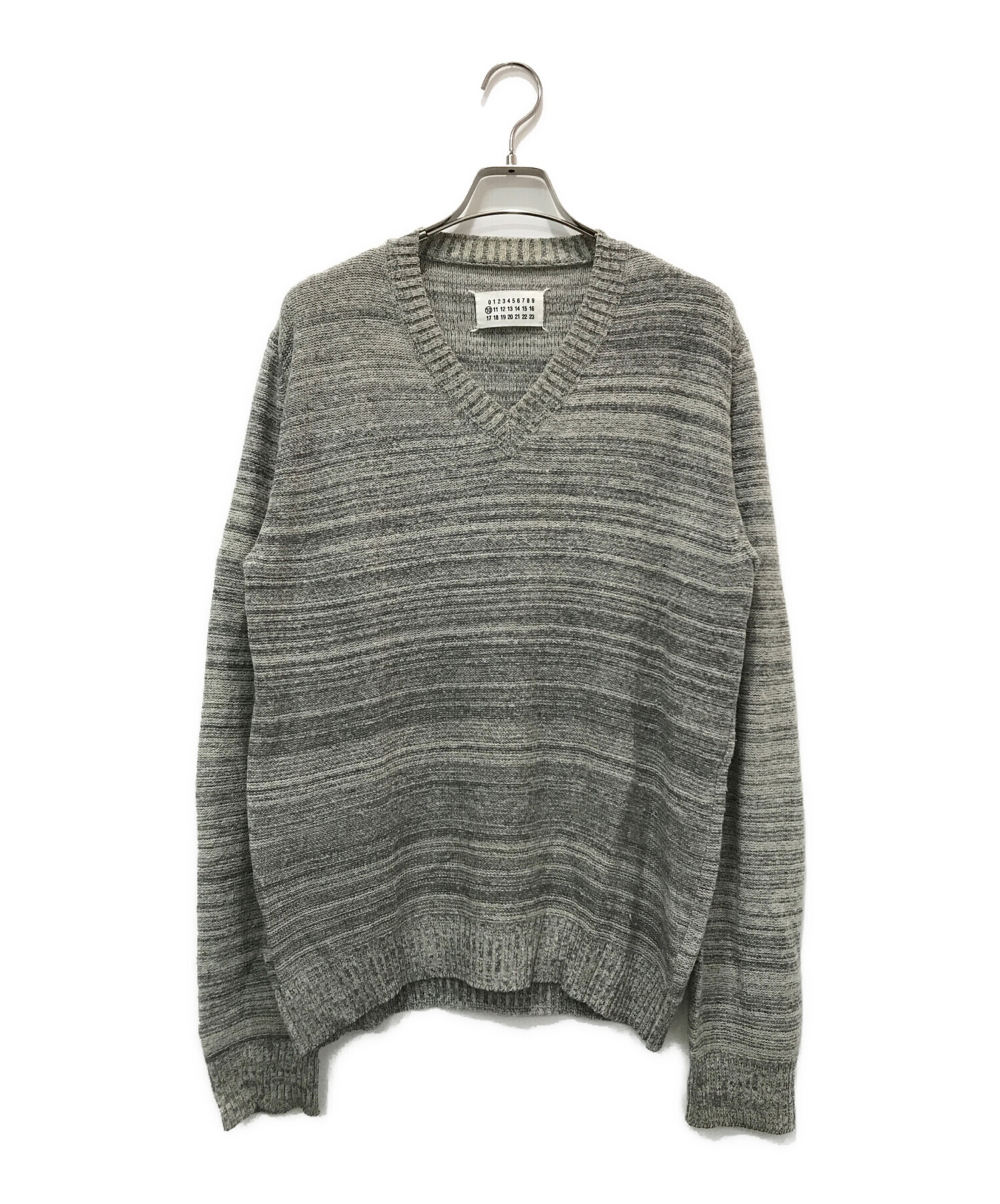 中古・古着通販】Maison Margiela (メゾンマルジェラ) Vネックニット 