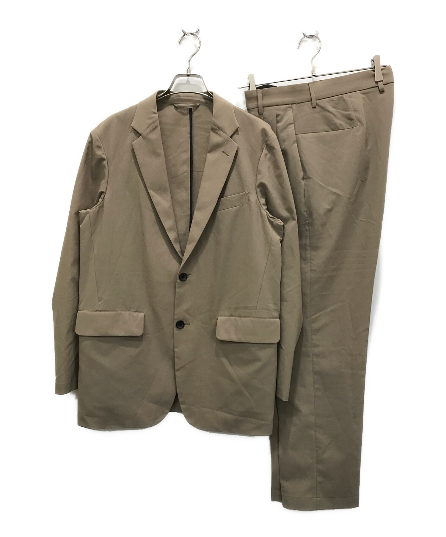 中古・古着通販】DESCENTE (デサント) セットアップ ベージュ サイズ:L 