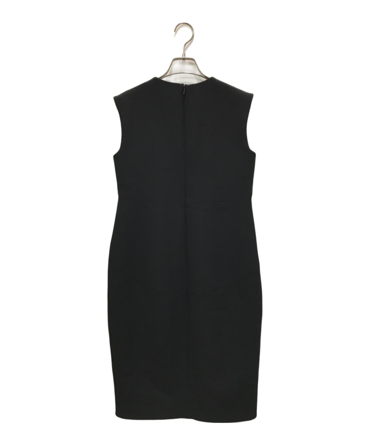 YOKO CHAN/Vネックバルーンドレス/ブラック 38 【公式通販】