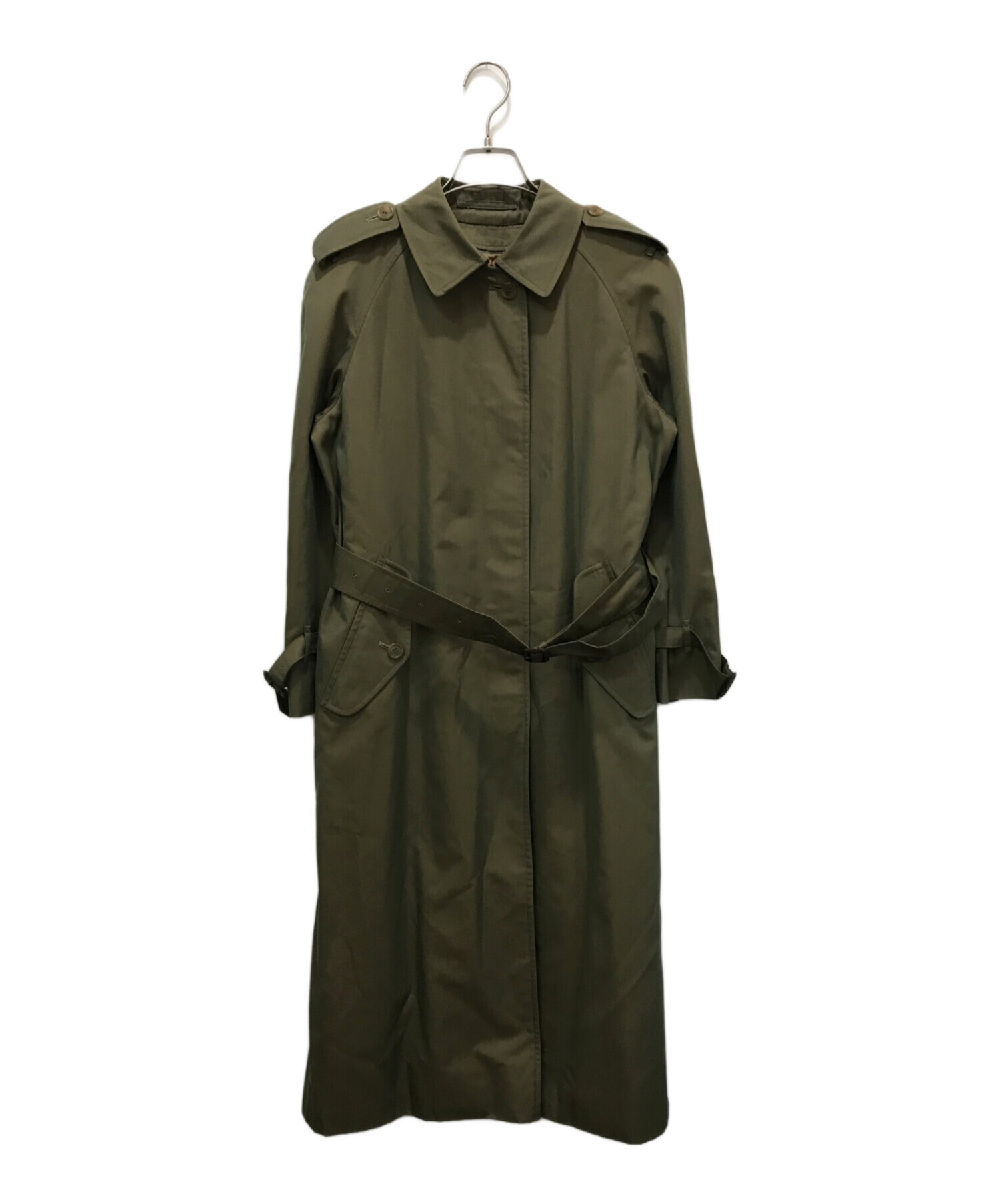 美品】Burberrys ステンカラーコート タマムシ 中古・古着通販