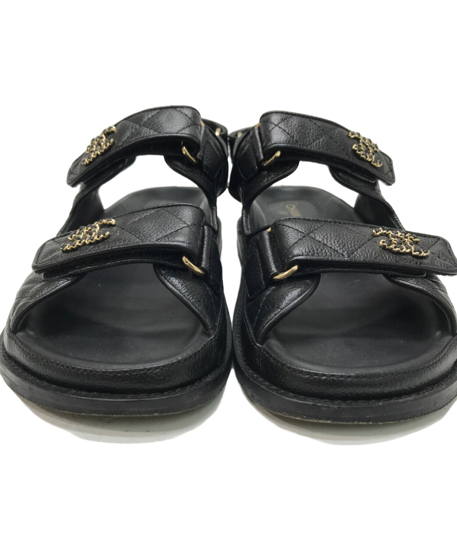 中古・古着通販】CHANEL (シャネル) ココマーク キャビアスキン フット 
