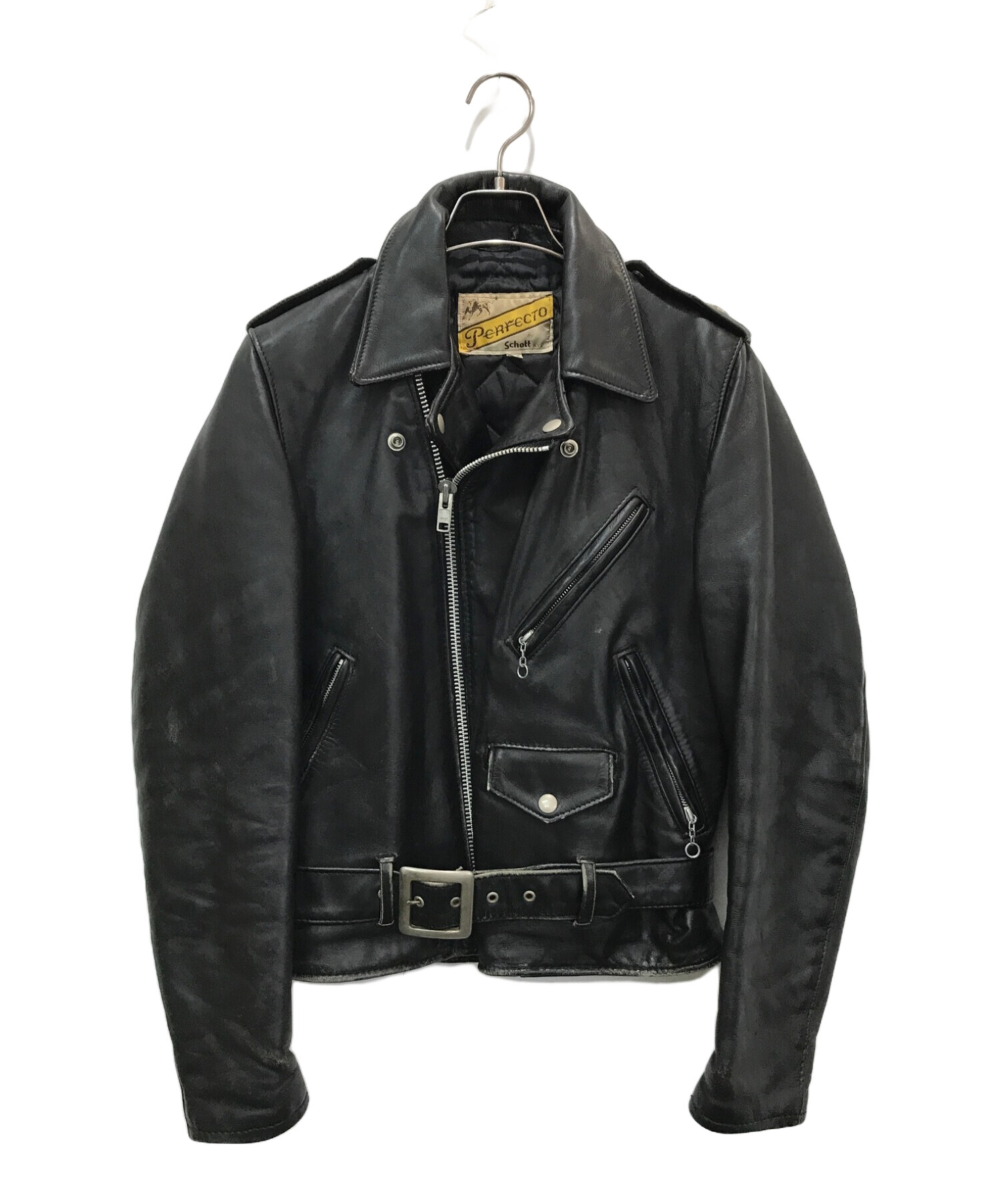 中古・古着通販】SCHOTT BROS. (ショットブロス) ライダースジャケット 