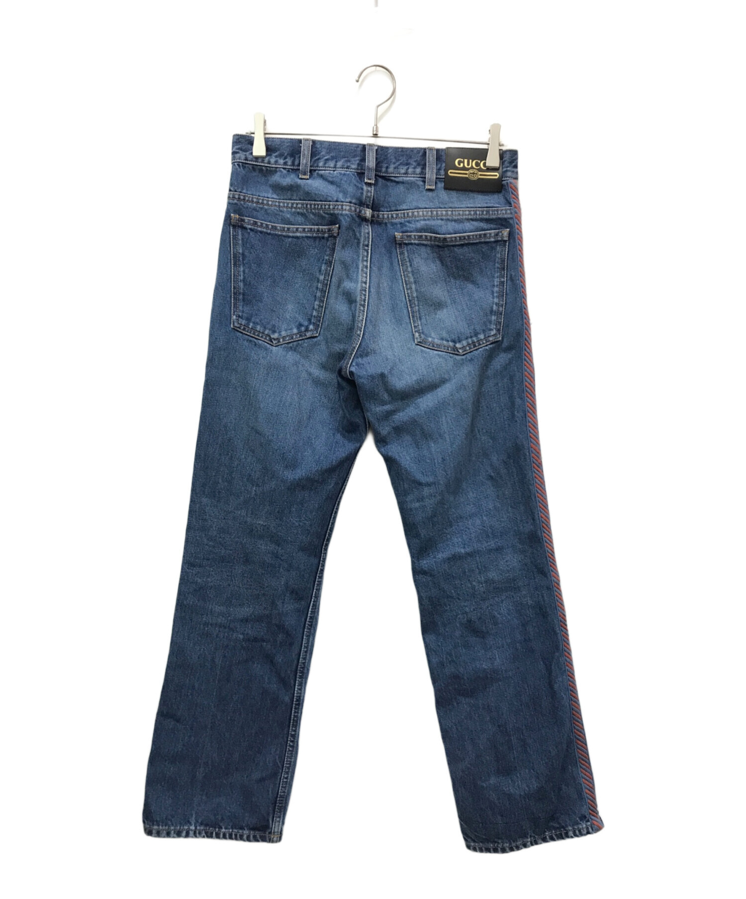 中古・古着通販】GUCCI (グッチ) ヴィンテージ加工 サイドライン 