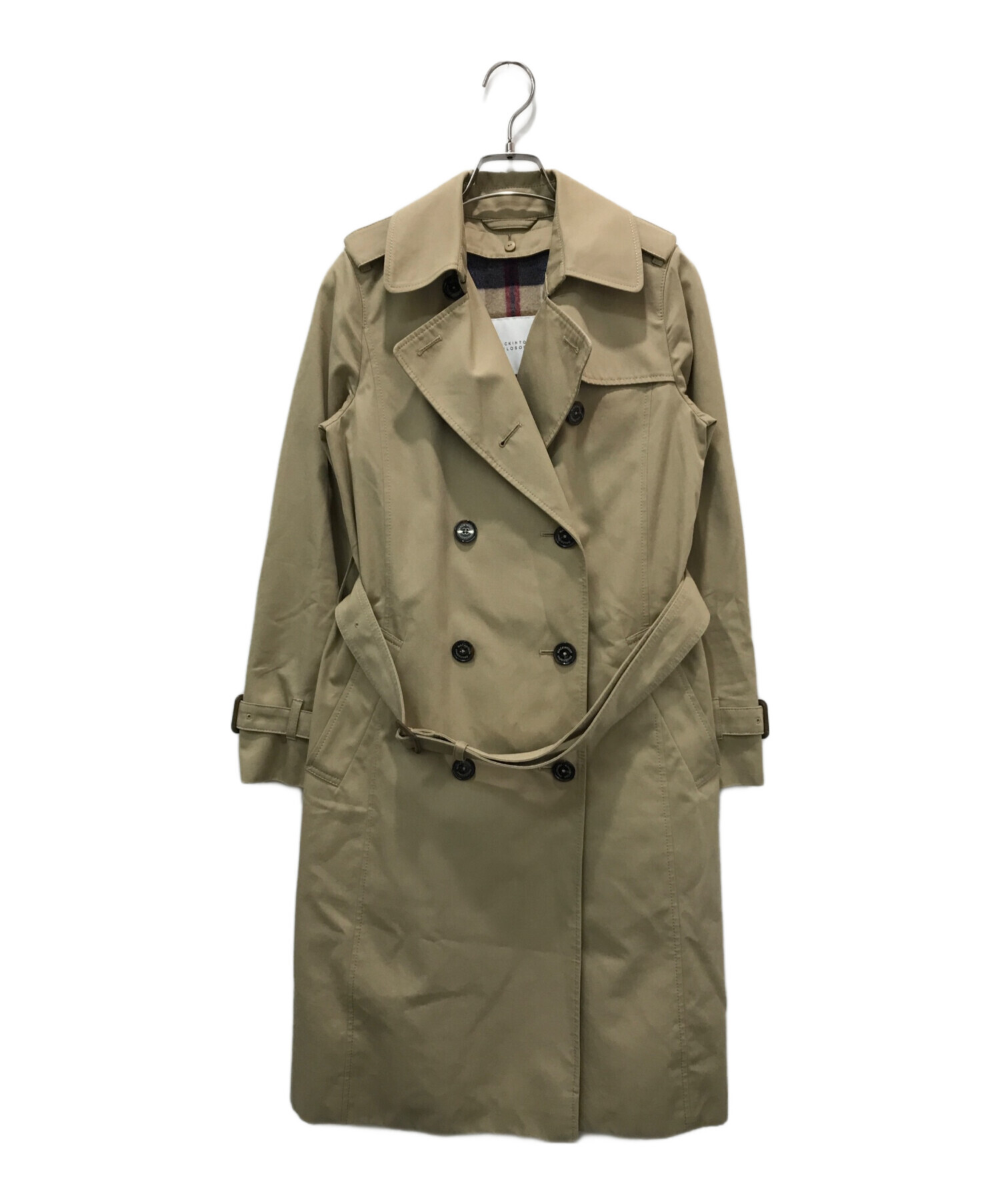 マッキントッシュ　ライナー付き　トレンチコート　サイズ36　白タグ マッキントッシュライナー付きトレンチコートサイズ36白タグ