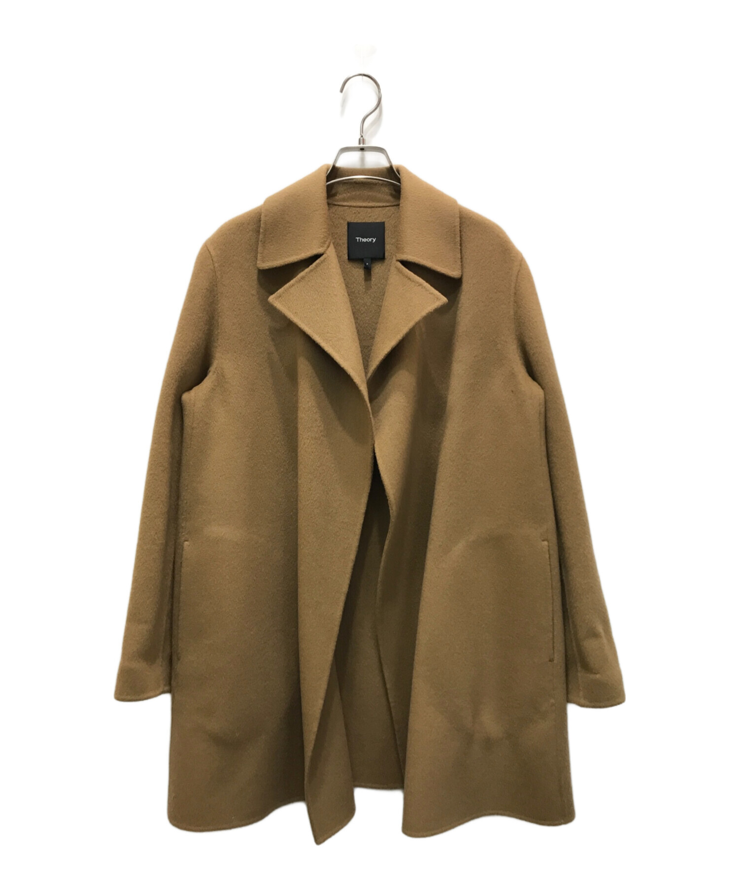 中古・古着通販】theory (セオリー) ボタンレスウールカシミヤハーフ  
