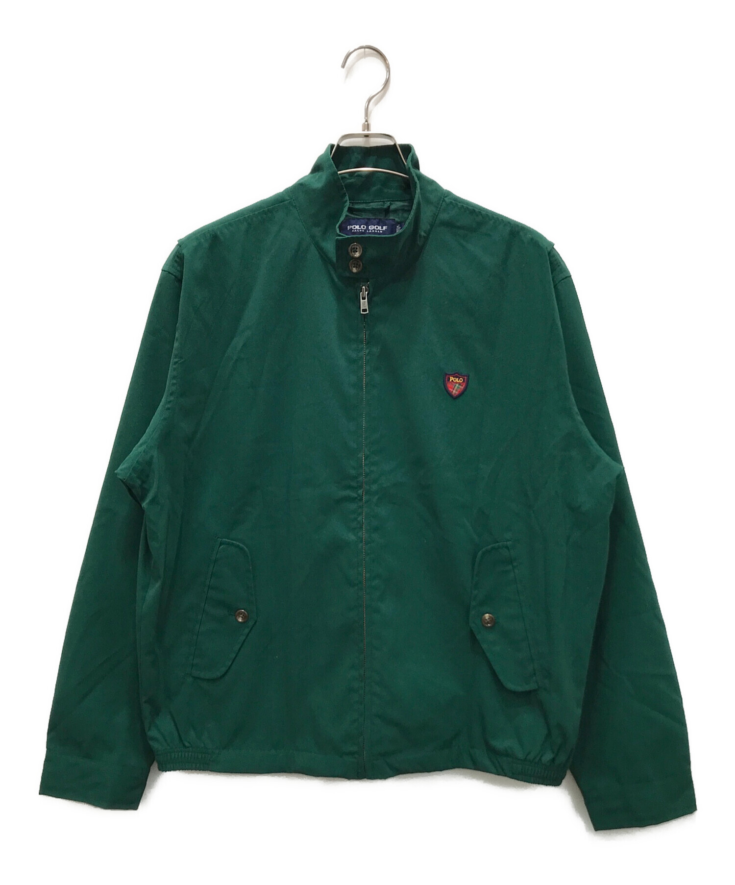 中古・古着通販】POLO GOLF (ポロ ゴルフ) スイングトップ グリーン 