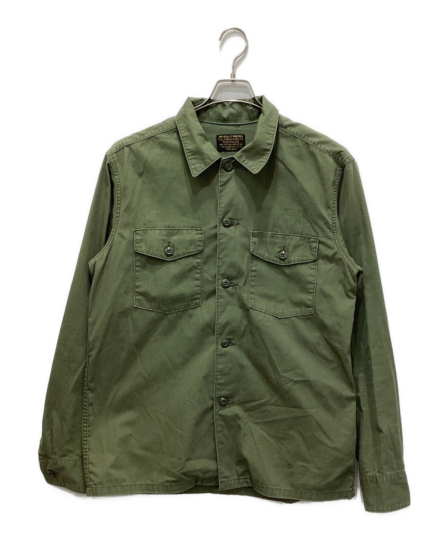 中古・古着通販】WACKO MARIA (ワコマリア) ミリタリーシャツ 