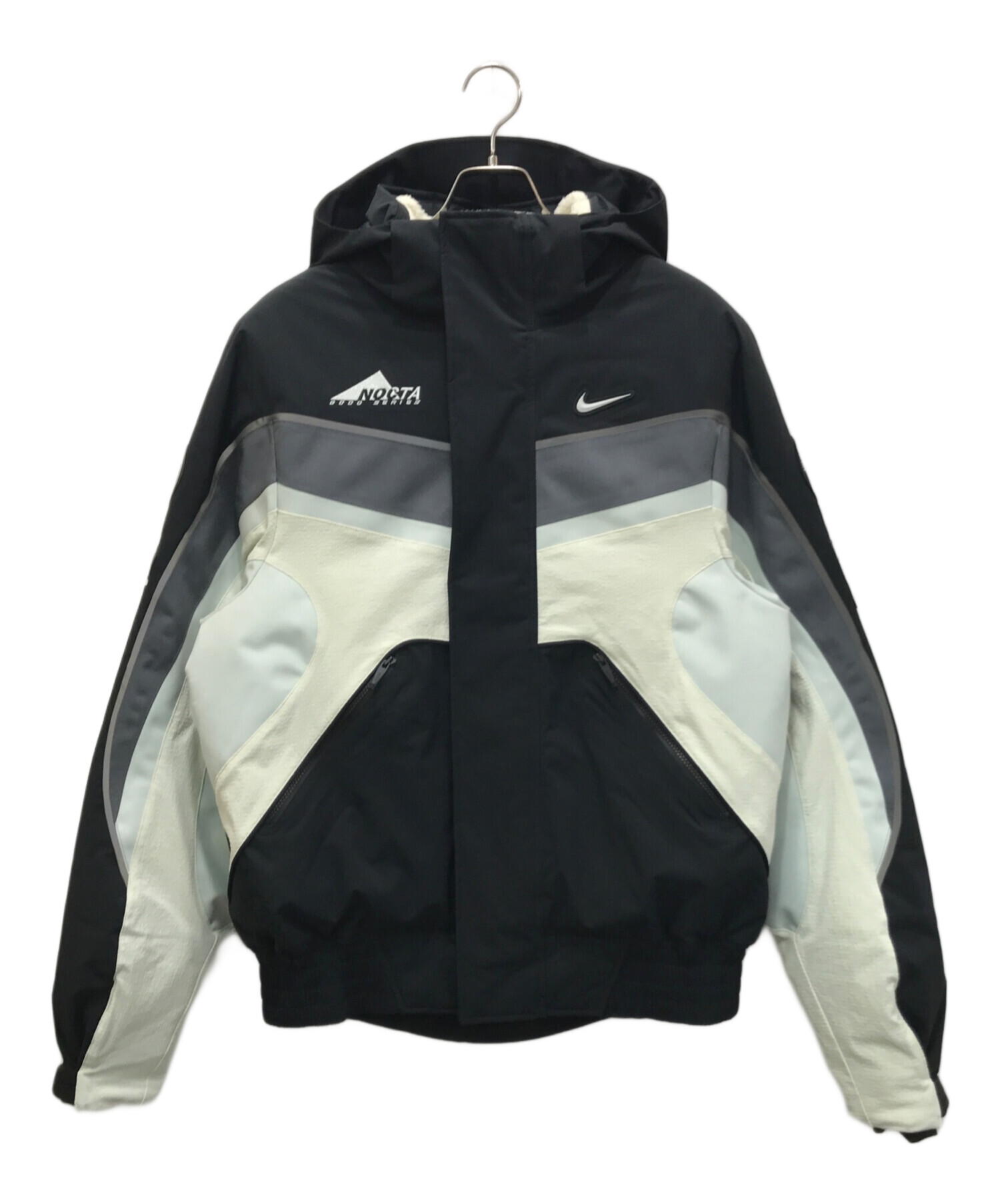 NOCTA ブラック フード付きナイロンジャケット（中古・古着通販】NIKE 