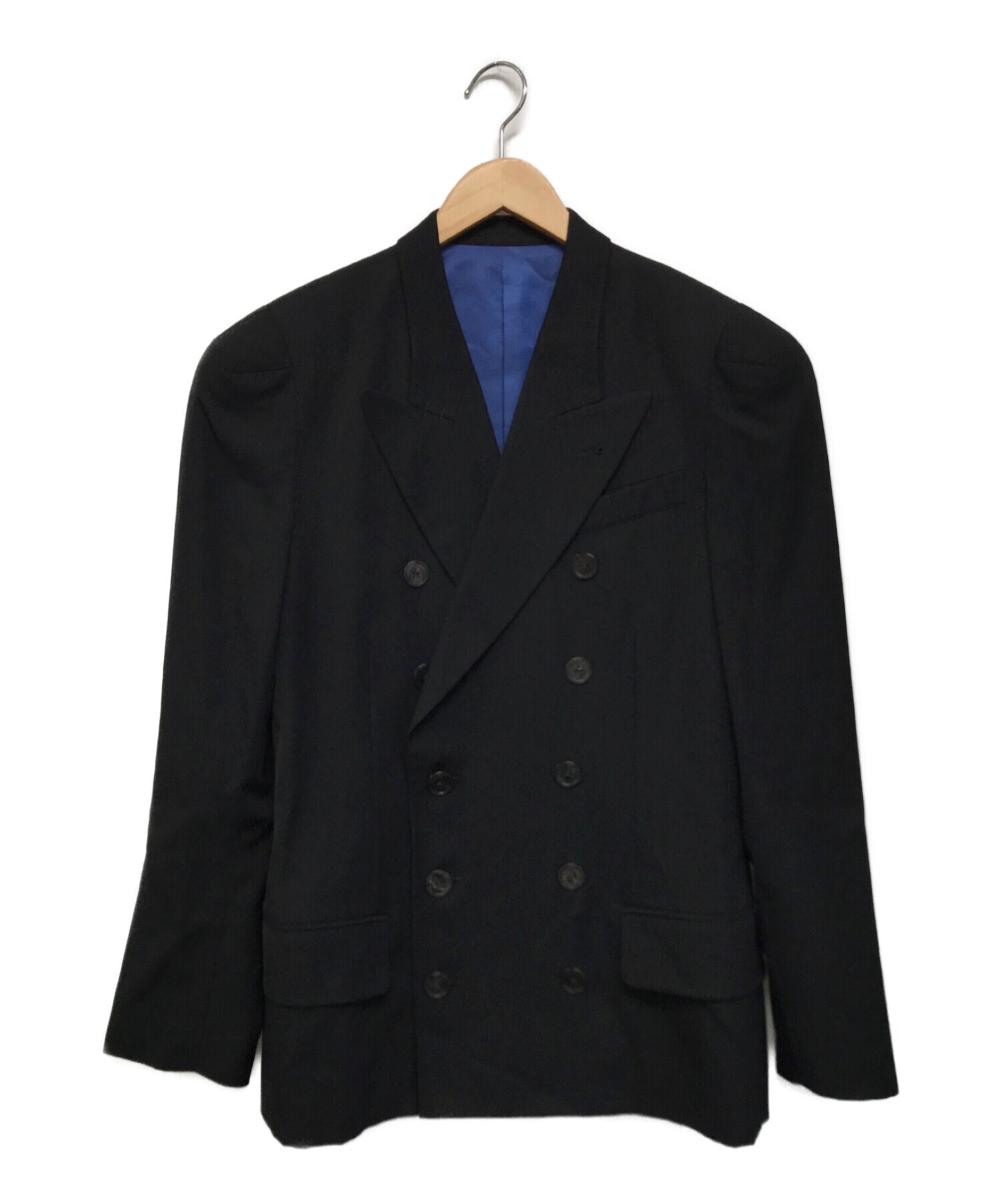 Jean Paul Gaultier homme (ジャンポールゴルチェオム) セットアップスーツ ブラック サイズ:SIZE 48