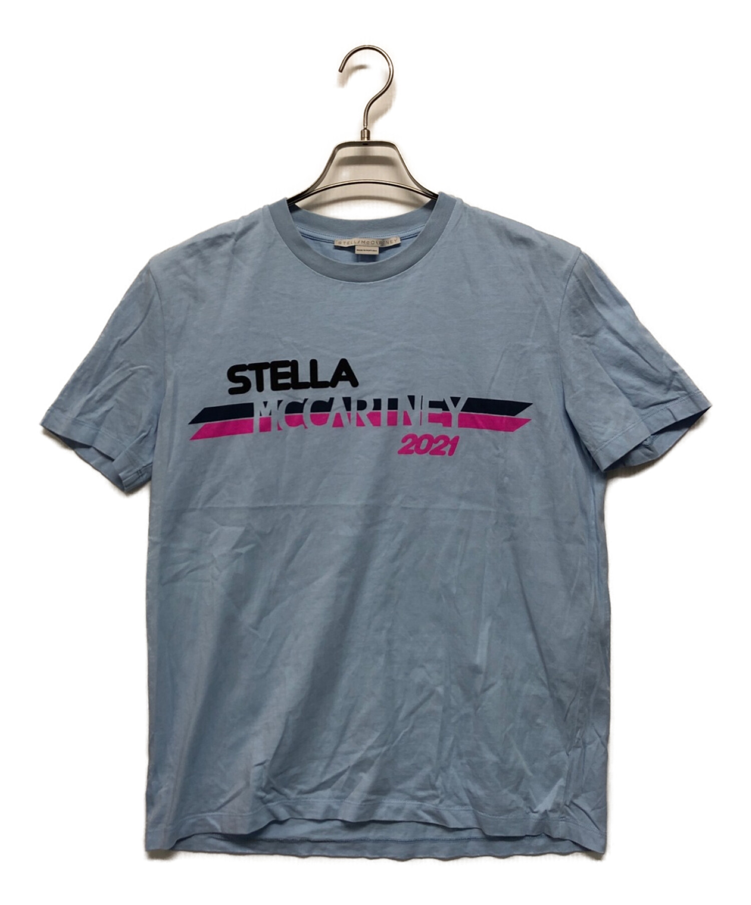 STELLA McCARTNEY (ステラマッカートニー) Tシャツ ブルー サイズ:SIZE 38