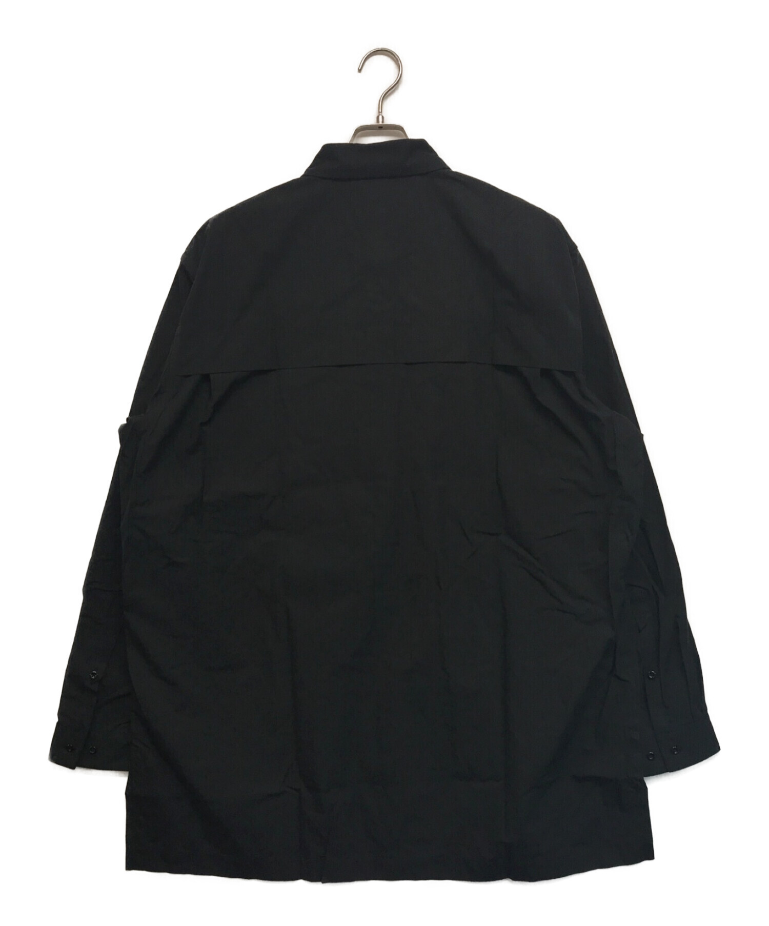 NIKE ESC (ナイキ) ウーブンシャツ ブラック サイズ:SIZE XL