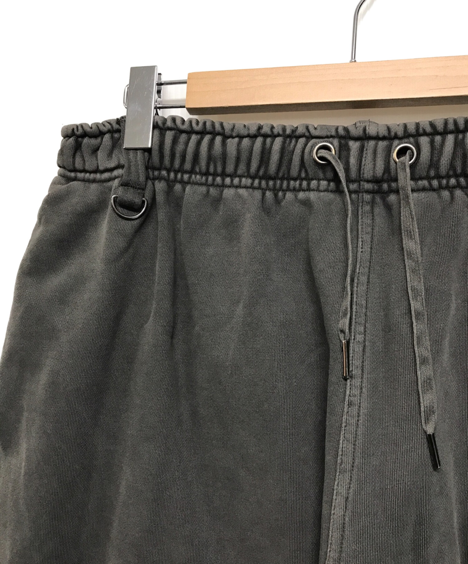 genzai (ゲンザイ) gzi Chain Pigment Sweat Pants グレー サイズ:L