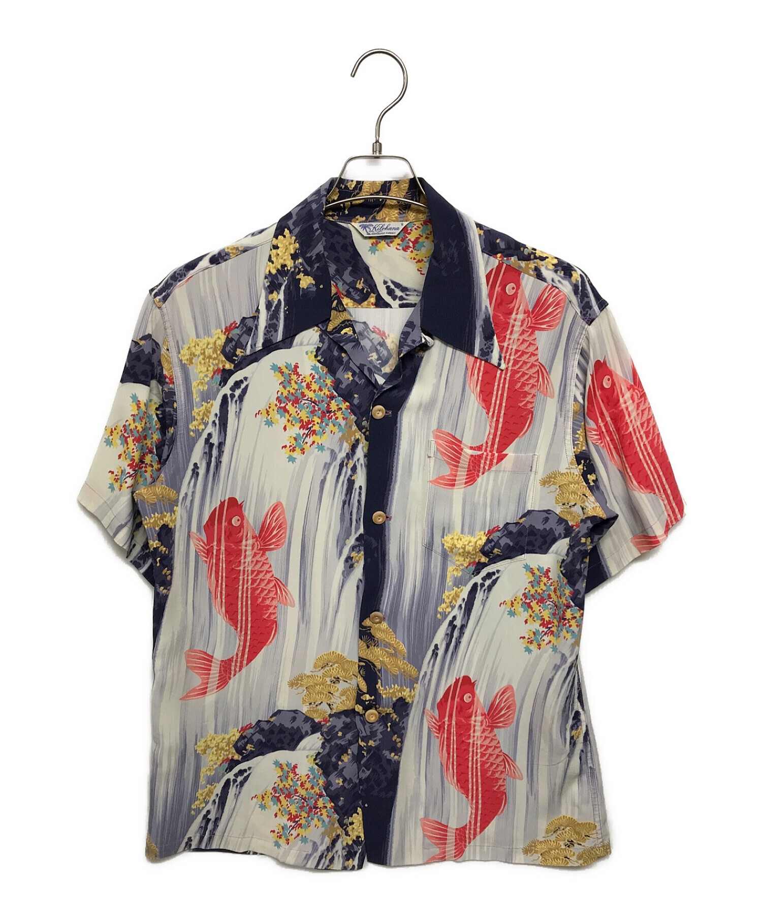 レディース　アロハシャツ　パケ　Kilohana　キロハナ　ビンテージ　50年代 レディースアロハシャツパケKilohanaキロハナビンテージ50年代