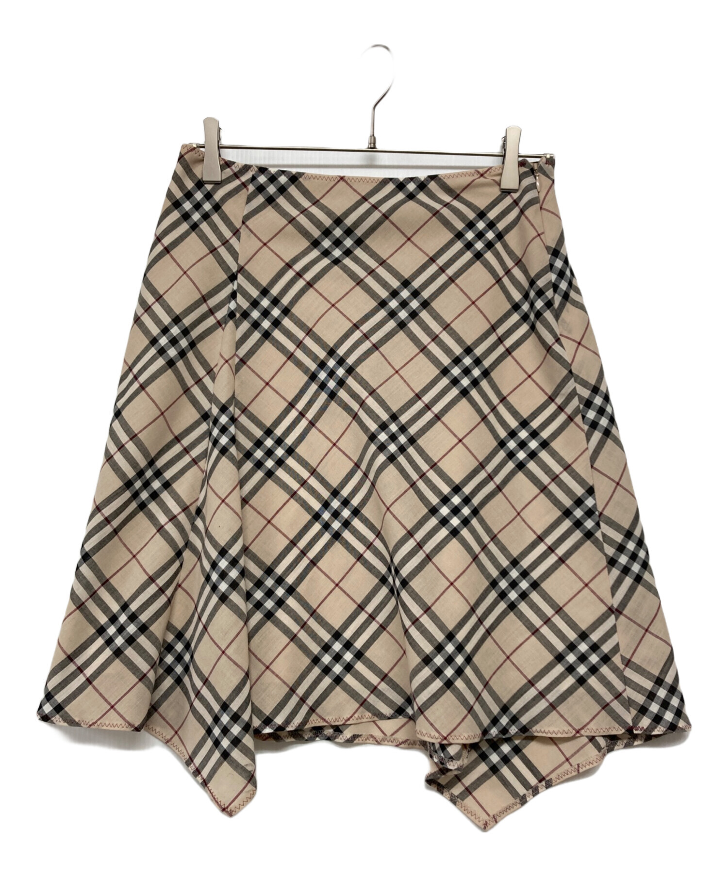 BURBERRY バーバリーブルーレーベル フレアージャンパースカート38