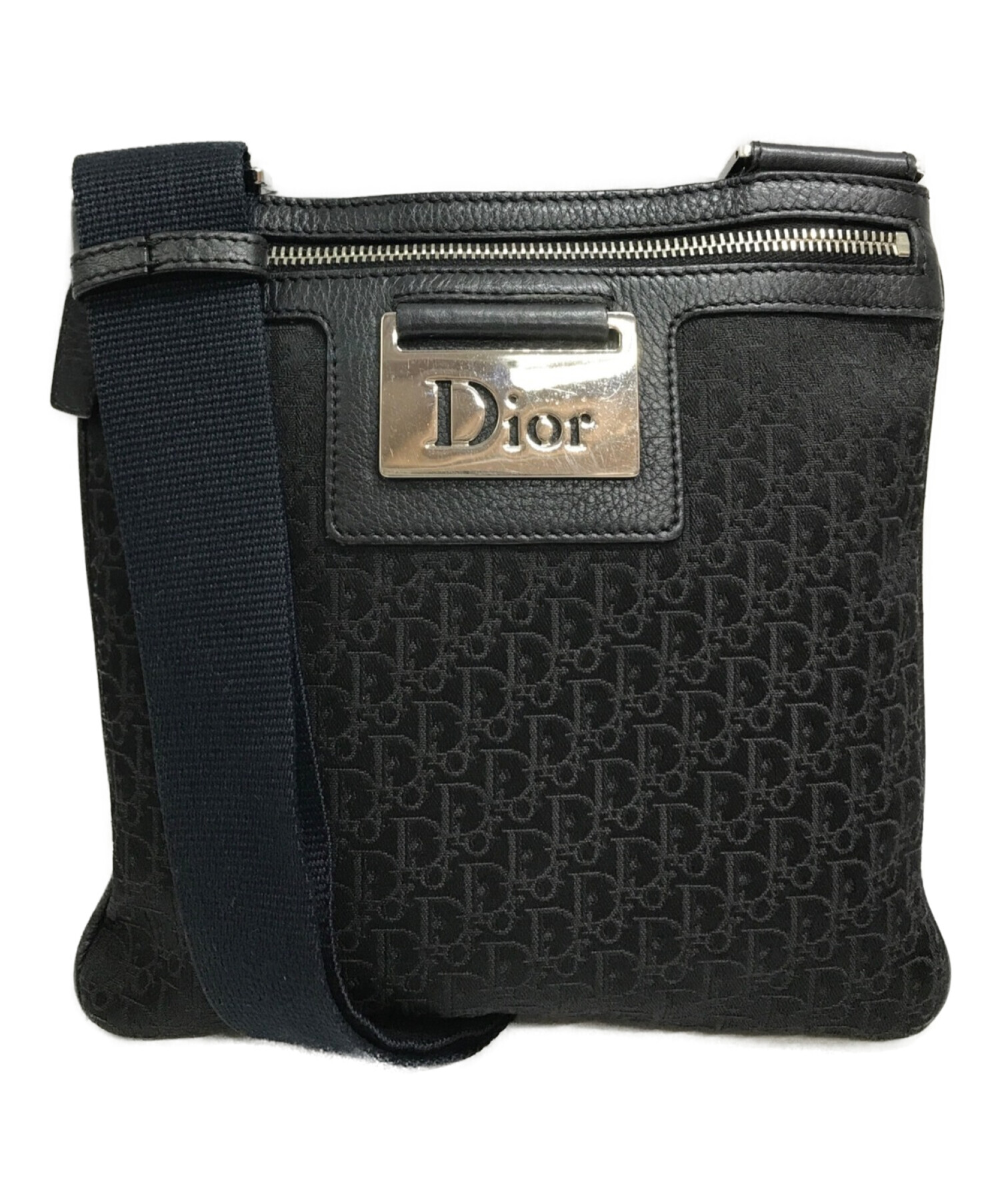 Christian Dior (クリスチャン ディオール) ショルダーバッグ ブラック