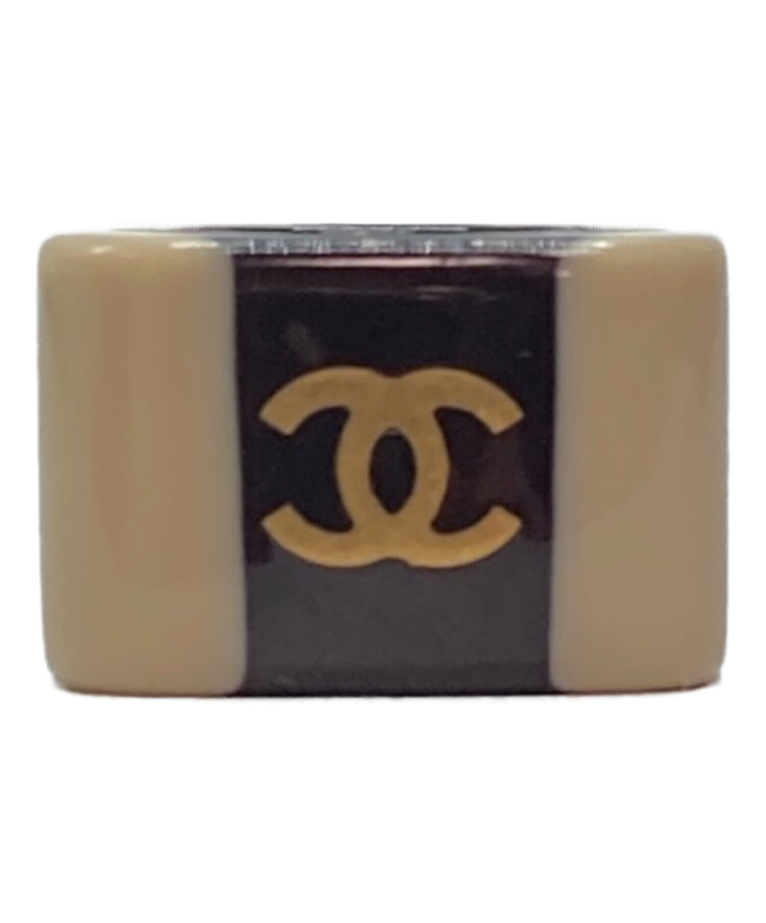 中古・古着通販】CHANEL (シャネル) ココマークスクエアリング 
